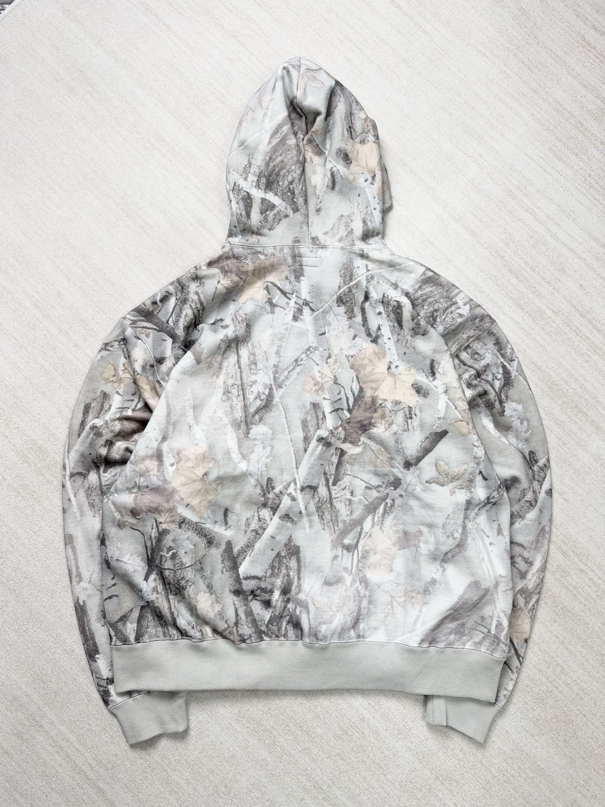 Japanese Brand UNWORN* BEAMS Faded camo zip-up hoodie Size US L / EU 52-54 / 3 - 4 Thumbnail