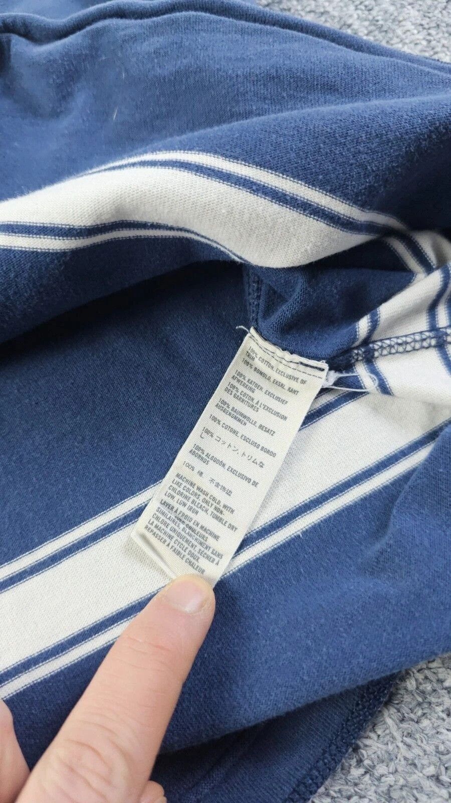 Abercrombie & Fitch Abercrombie Fitch Y2K Muscle Fit Stripe Crew Sweatshirt XL Size US XL / EU 56 / 4 - 5 Thumbnail