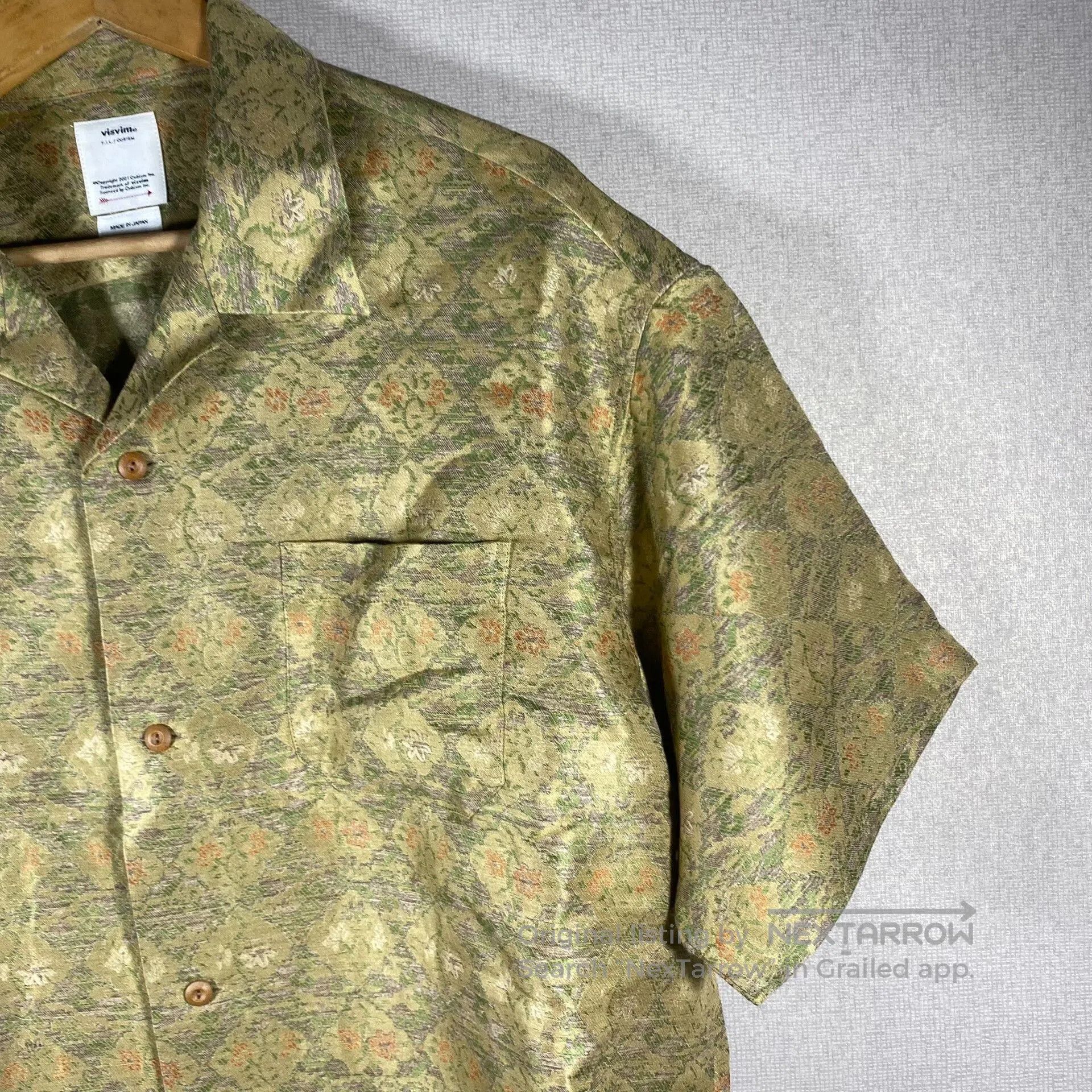 Visvim Visvim 23AW Copa Silk S/S Shirt. Size US XL / EU 56 / 4 - 3 Thumbnail