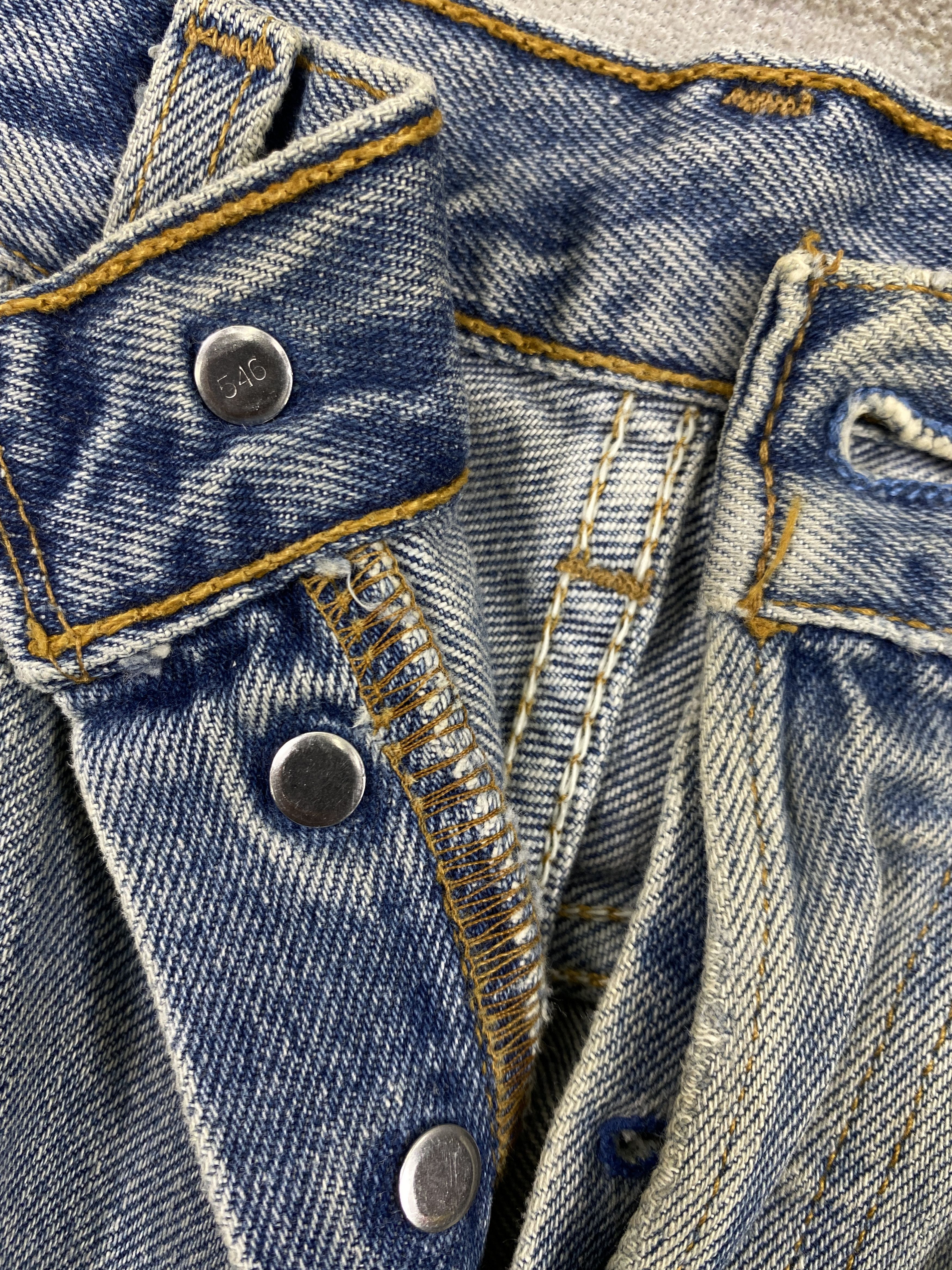 Levi's Distressed Blue Vintage 501 Levi's Jeans 31x33 Denim JN3457 Size US 31 - 7 Thumbnail