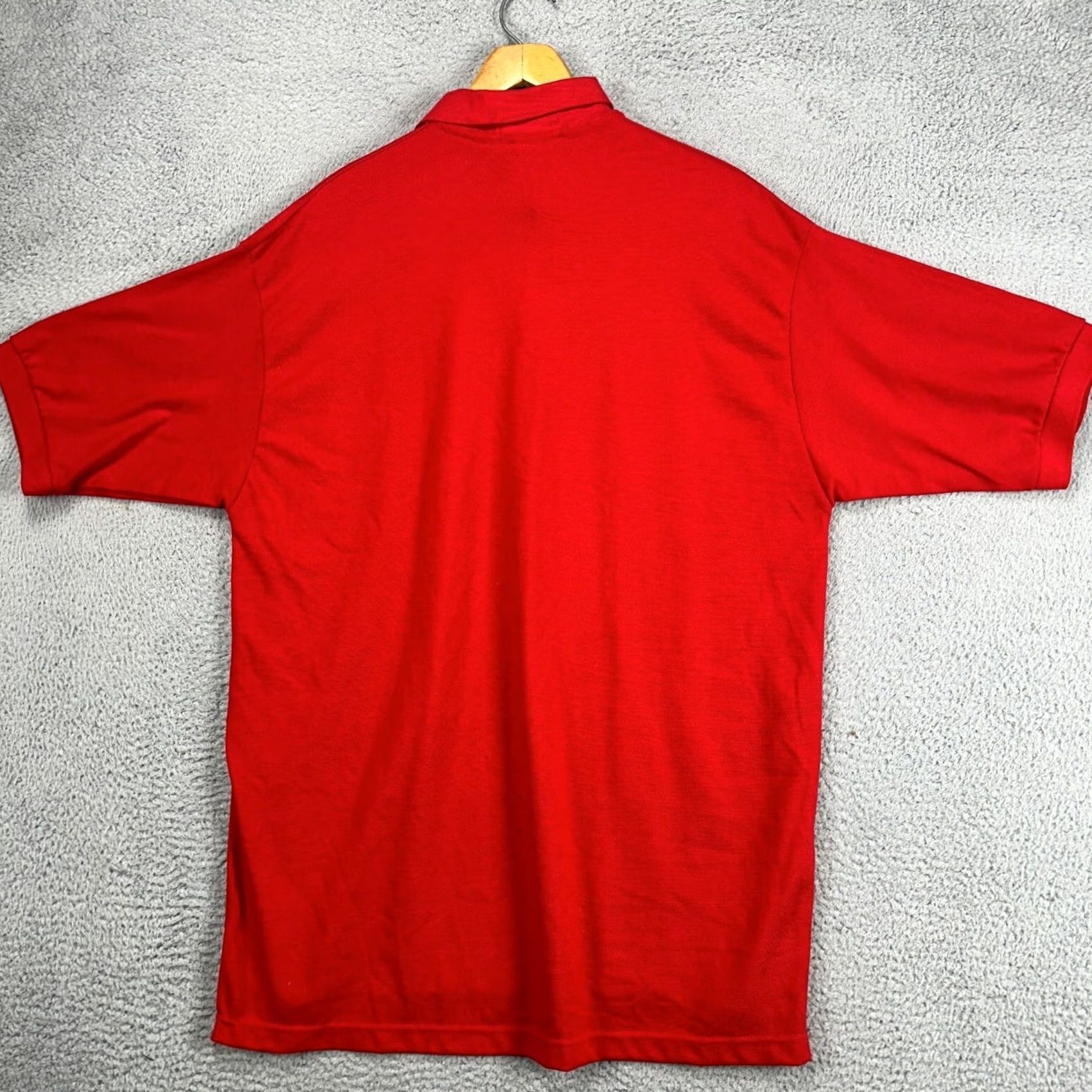 Champion Champion Polo Shirt XL Red Short Sleeve Rugby Casual 100% Cotton Mens Regular Fit Size US XL / EU 56 / 4 - 3 Thumbnail