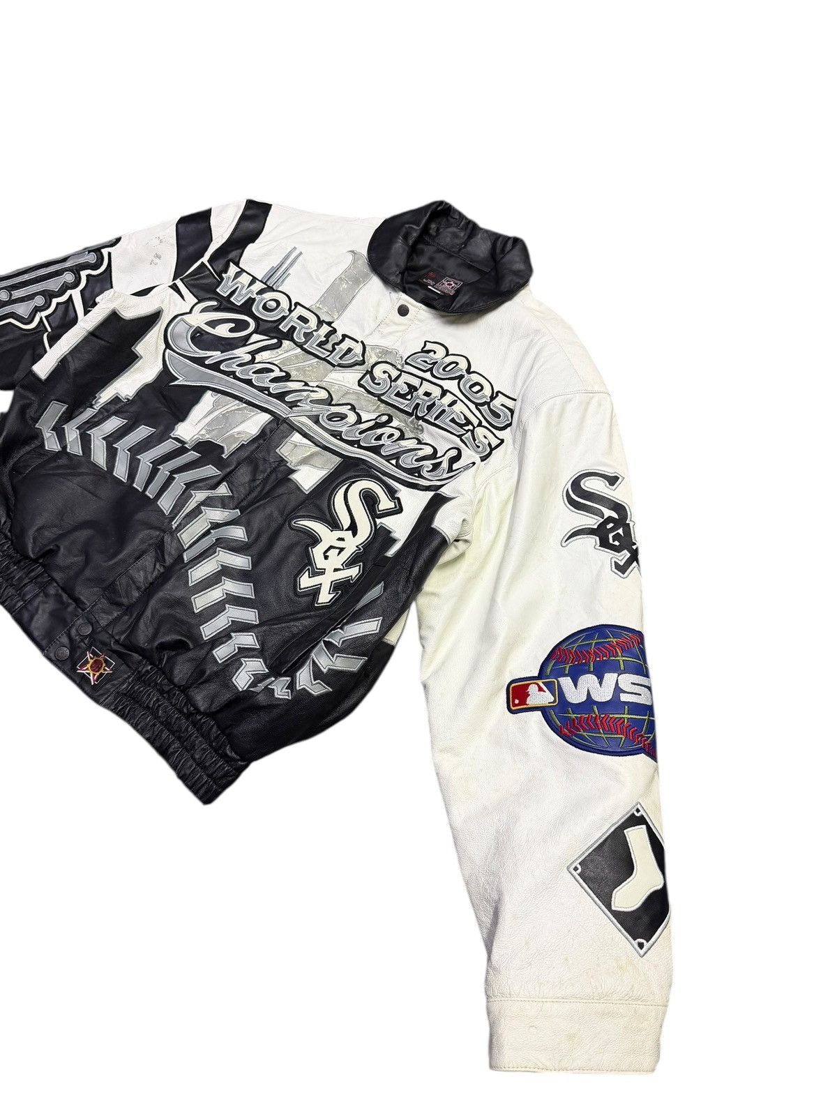 Jeff Hamilton 2005 Jeff Hamilton Chicago White Sox Leather Jacket MLB Size US L / EU 52-54 / 3 - 2 Thumbnail