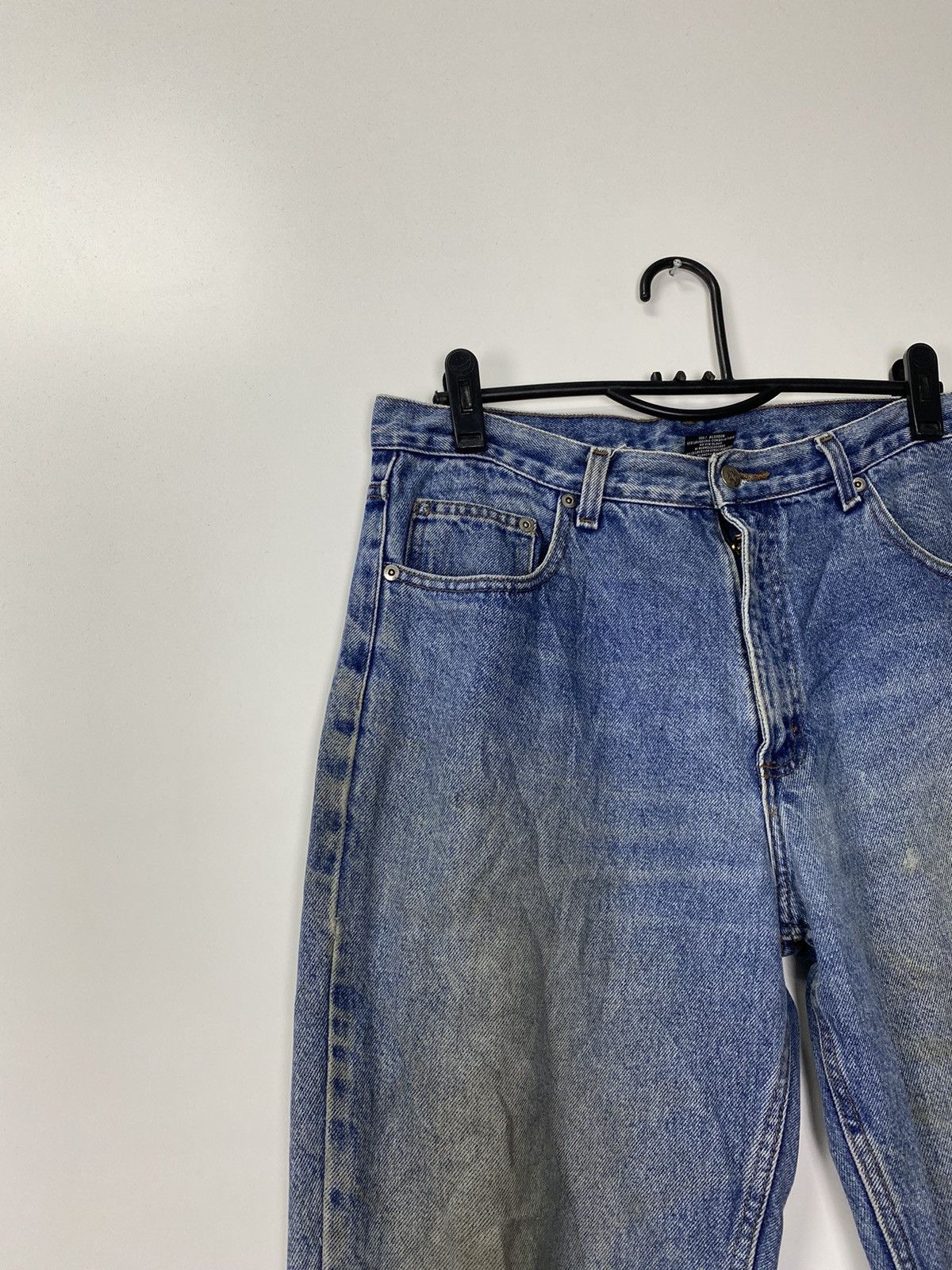 Japanese Brand × Vintage Threestar Denim Size US 34 / EU 50 - 4 Thumbnail