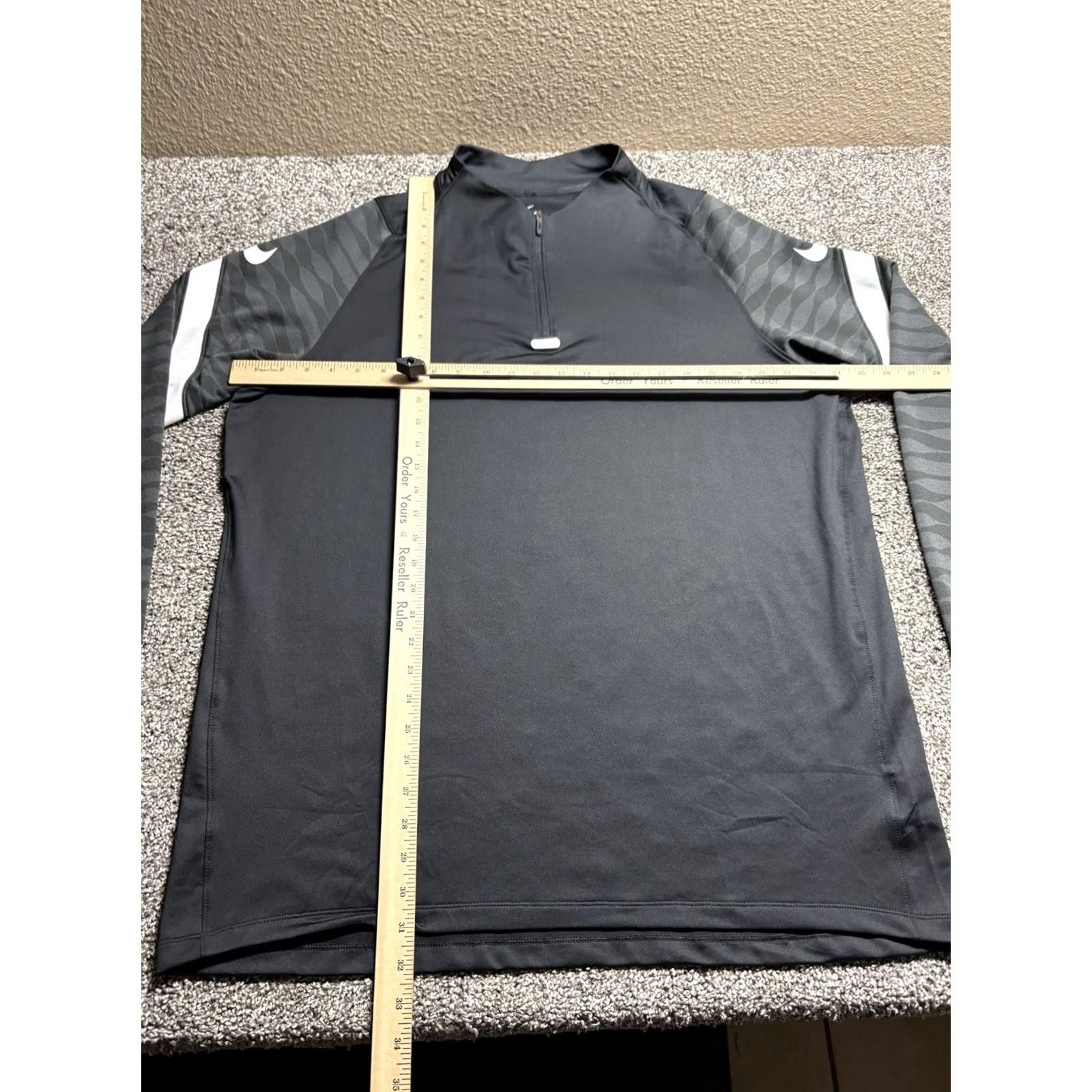 Nike Nike Sweatshirt 1/4 Zip Mens 2XL Training Soccer Long Sleeve Black CW5858 Size US XXL / EU 58 / 5 - 4 Thumbnail