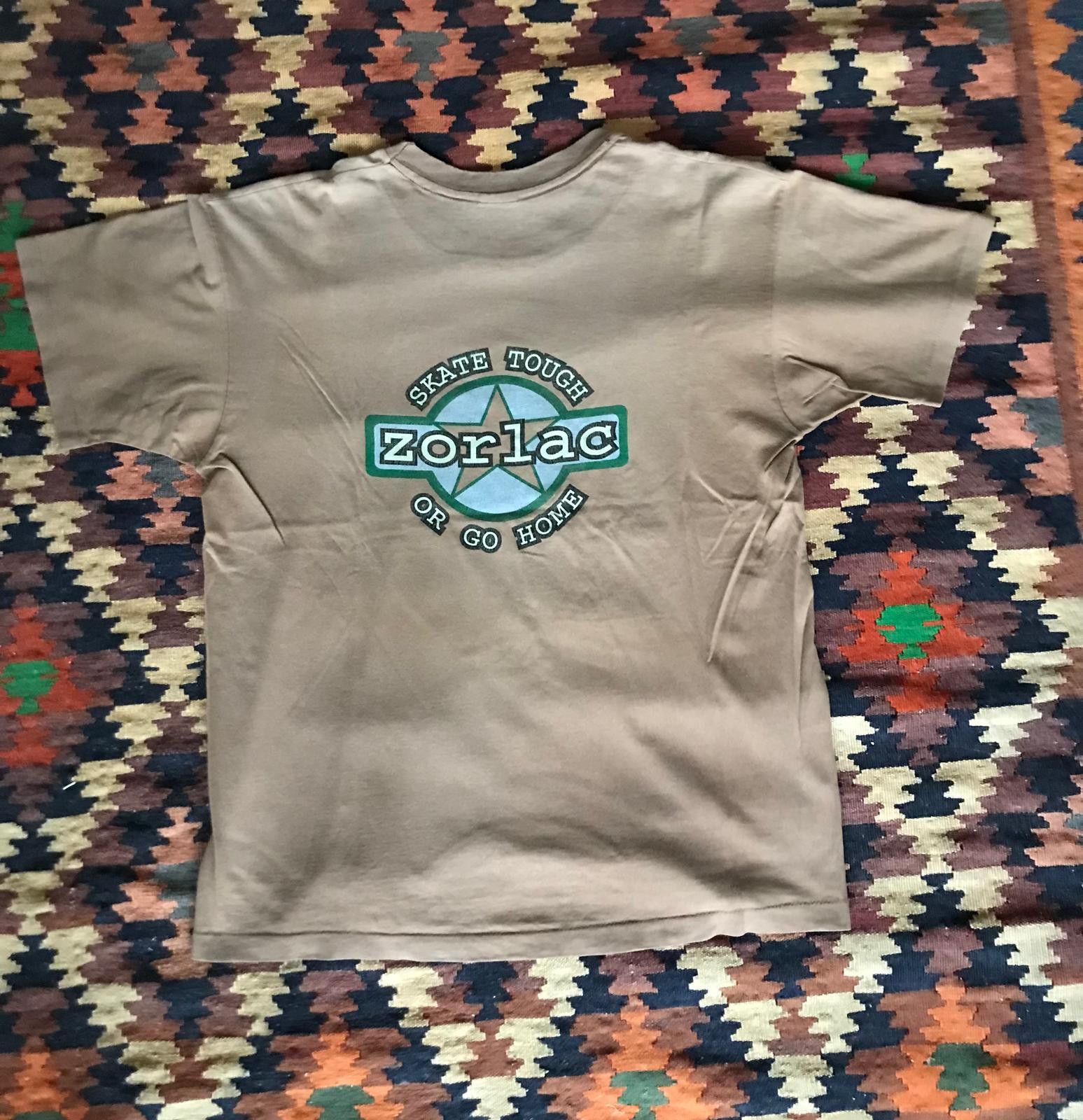 Other Orig Zorlac "Skate tough or go Home" Sk8punk T w/Tag 1985 Size US XL / EU 56 / 4 - 4 Thumbnail