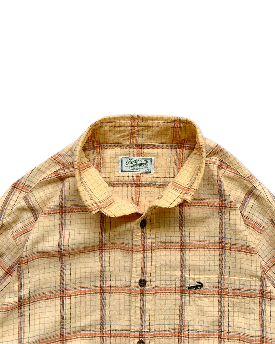 Other Boxy Shirt - Crocodile Yellow Square Pattern Size US L / EU 52-54 / 3 - 5 Thumbnail