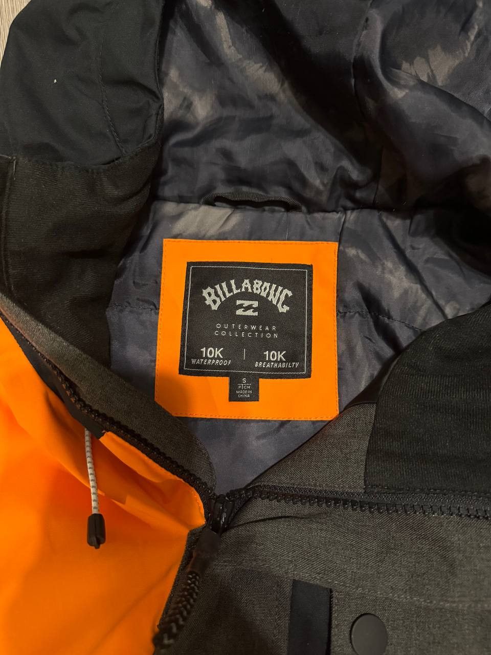 Billabong billabong jacket men size S/M Orange/Black Surf Style Y2K Size US S / EU 44-46 / 1 - 9 Thumbnail