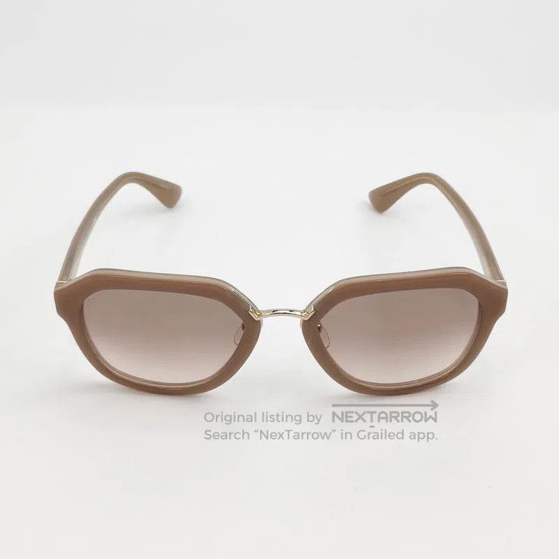 Prada Prada Logo Frame Sunglasses in Brown. Size ONE SIZE - 2 Thumbnail