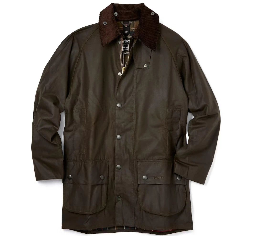 Barbour SIZE 48 ~ Barbour Beaufort Wax Jacket Size US XL / EU 56 / 4 - 9 Thumbnail