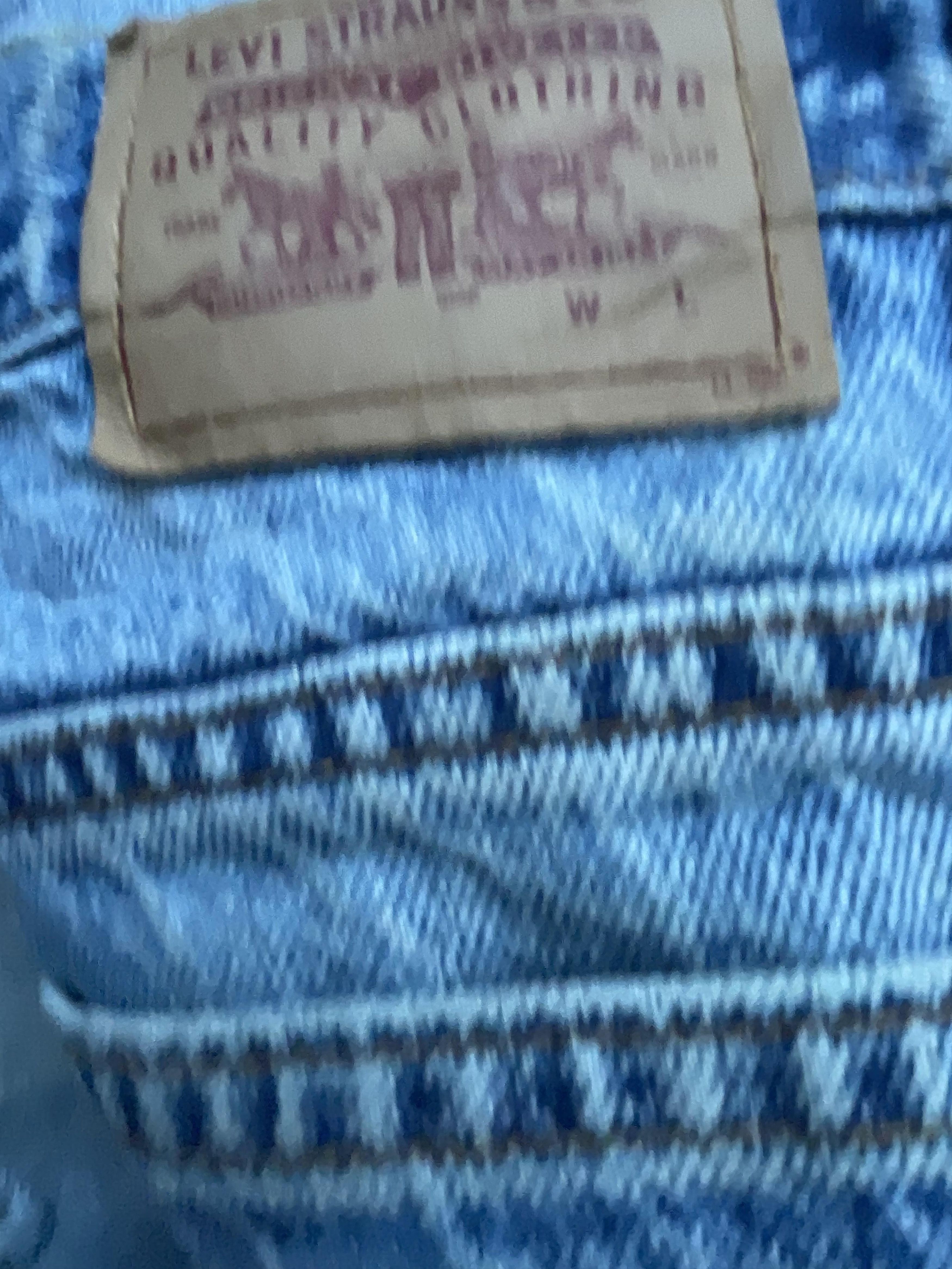 Levi's Vintage Levis 955 Denim Short Size 33" - 8 Thumbnail