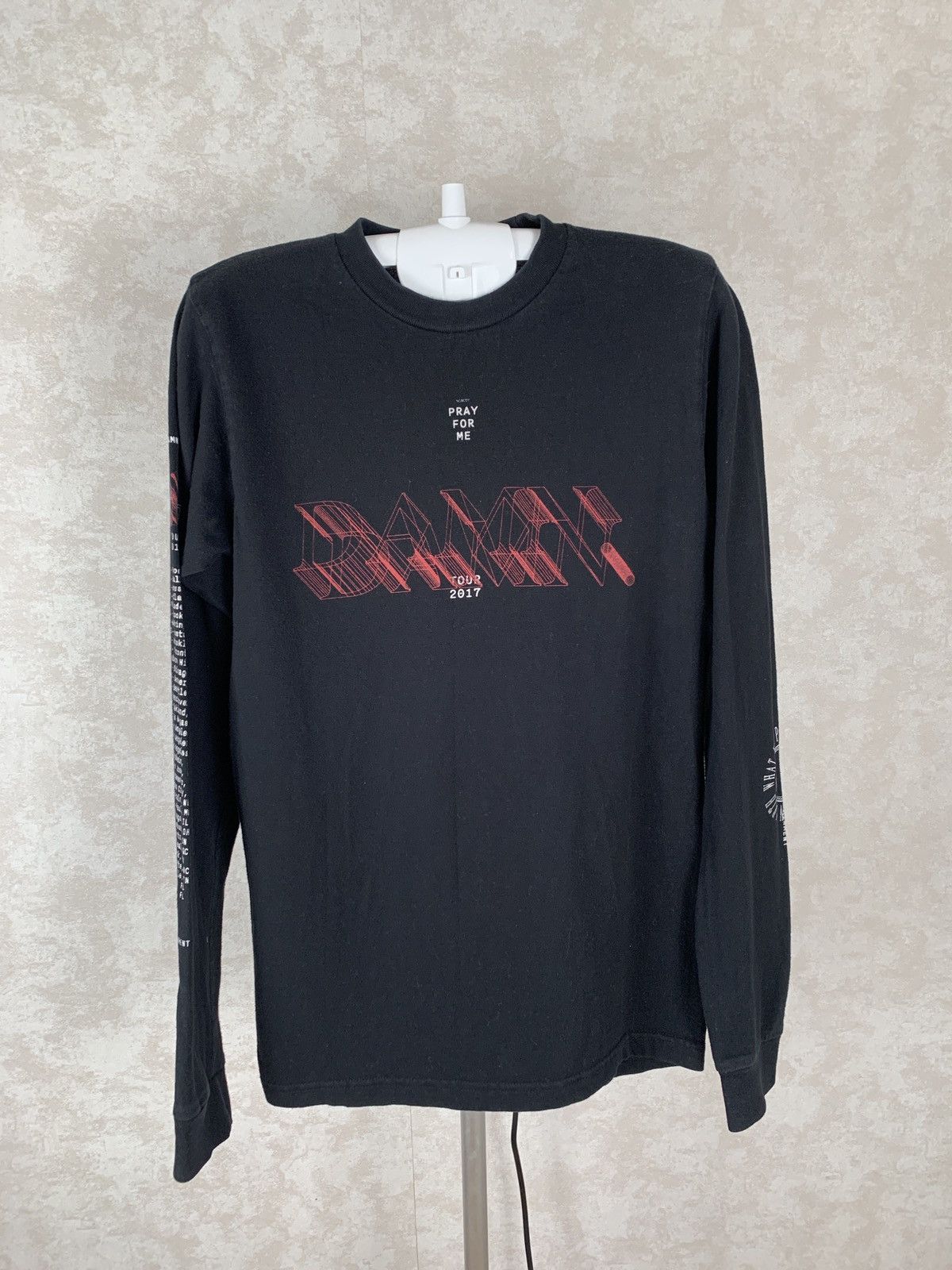 Kendrick Lamar × Top Dawg Entertainment Kendrick Lamar Damn Tour 2017 Long Sleeve Size US S / EU 44-46 / 1 - 1 Thumbnail