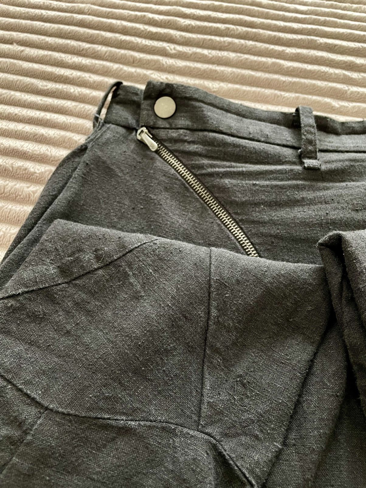 Leon Emanuel Blanck Leon Emanuel Blanck Distortion Linen Pant Trousers Size 46 Size US 30 / EU 46 - 12 Thumbnail