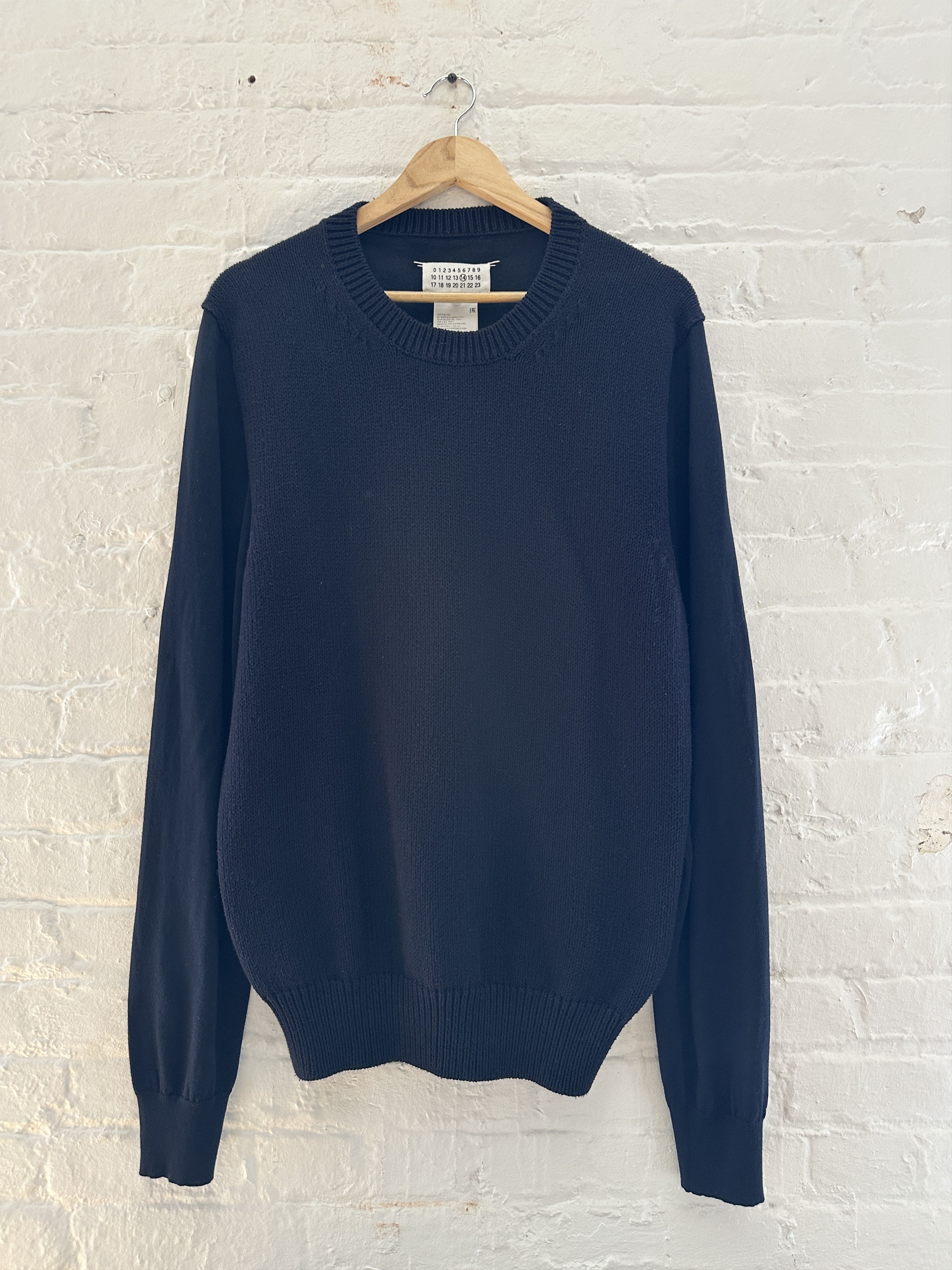 Maison Margiela Paneled Knit Sweater