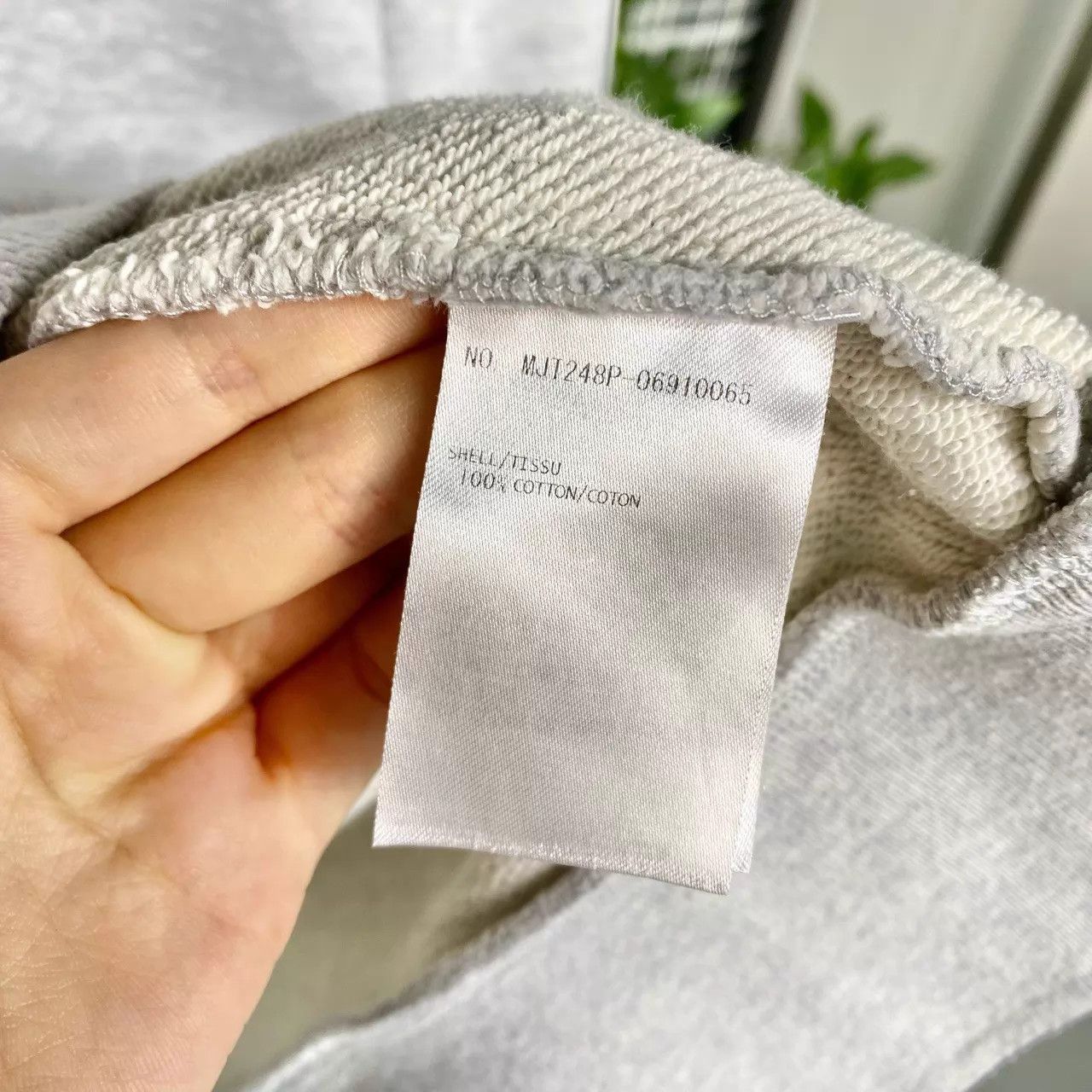 Thom Browne THOM BROWNE Gray Knit Logo Crewneck Sweatshirt 4 Size US XL / EU 56 / 4 - 9 Thumbnail