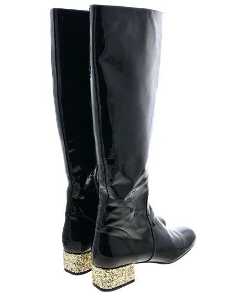 Saint Laurent Paris Saint Laurent Paris FW14 babies patent knee high boots Size US 6 / IT 36 - 4 Thumbnail