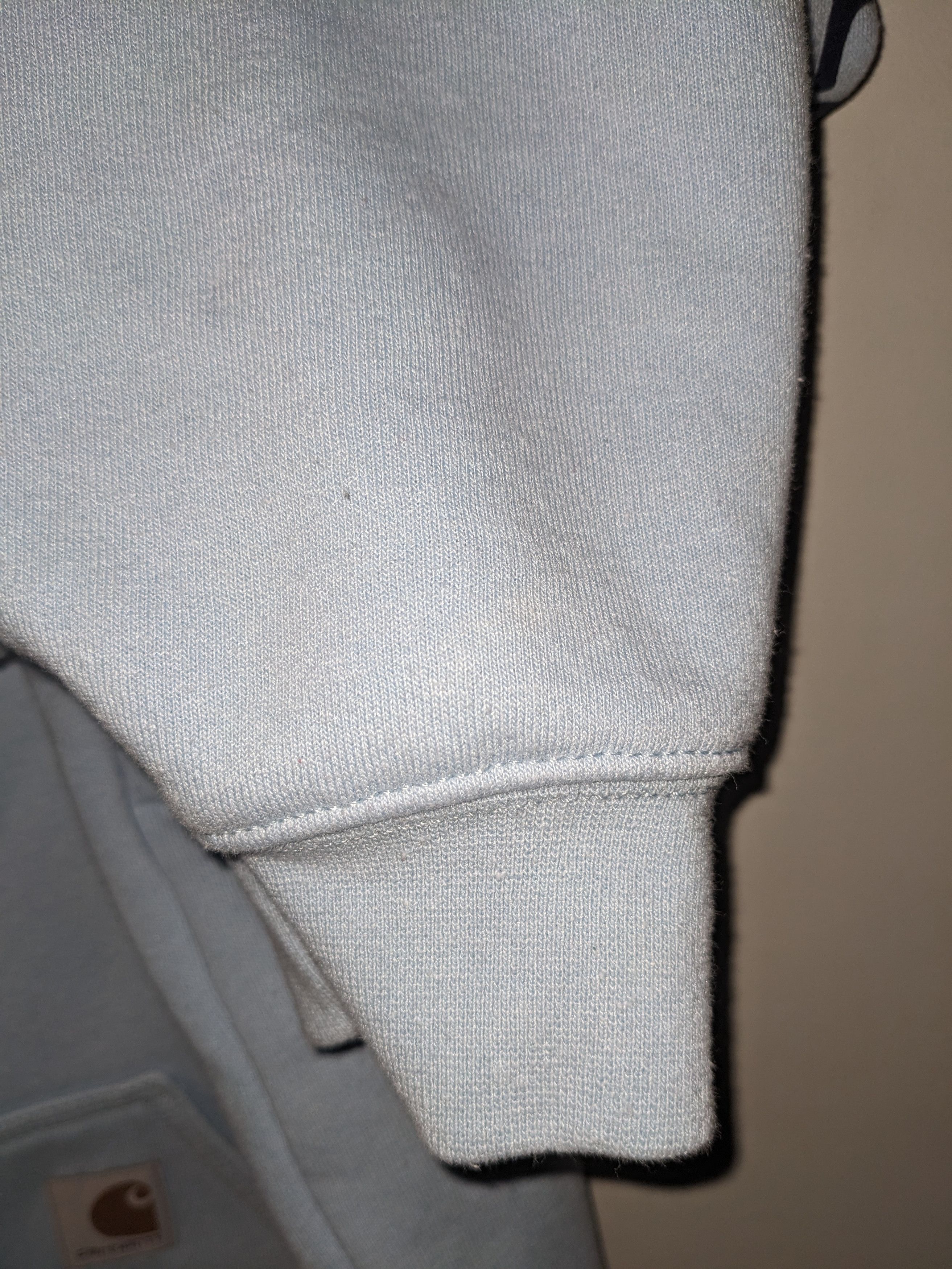 Carhartt × Designer Carhartt Essential Blank Loose Fit Blue X-Large Hoodie Size US XL / EU 56 / 4 - 5 Thumbnail