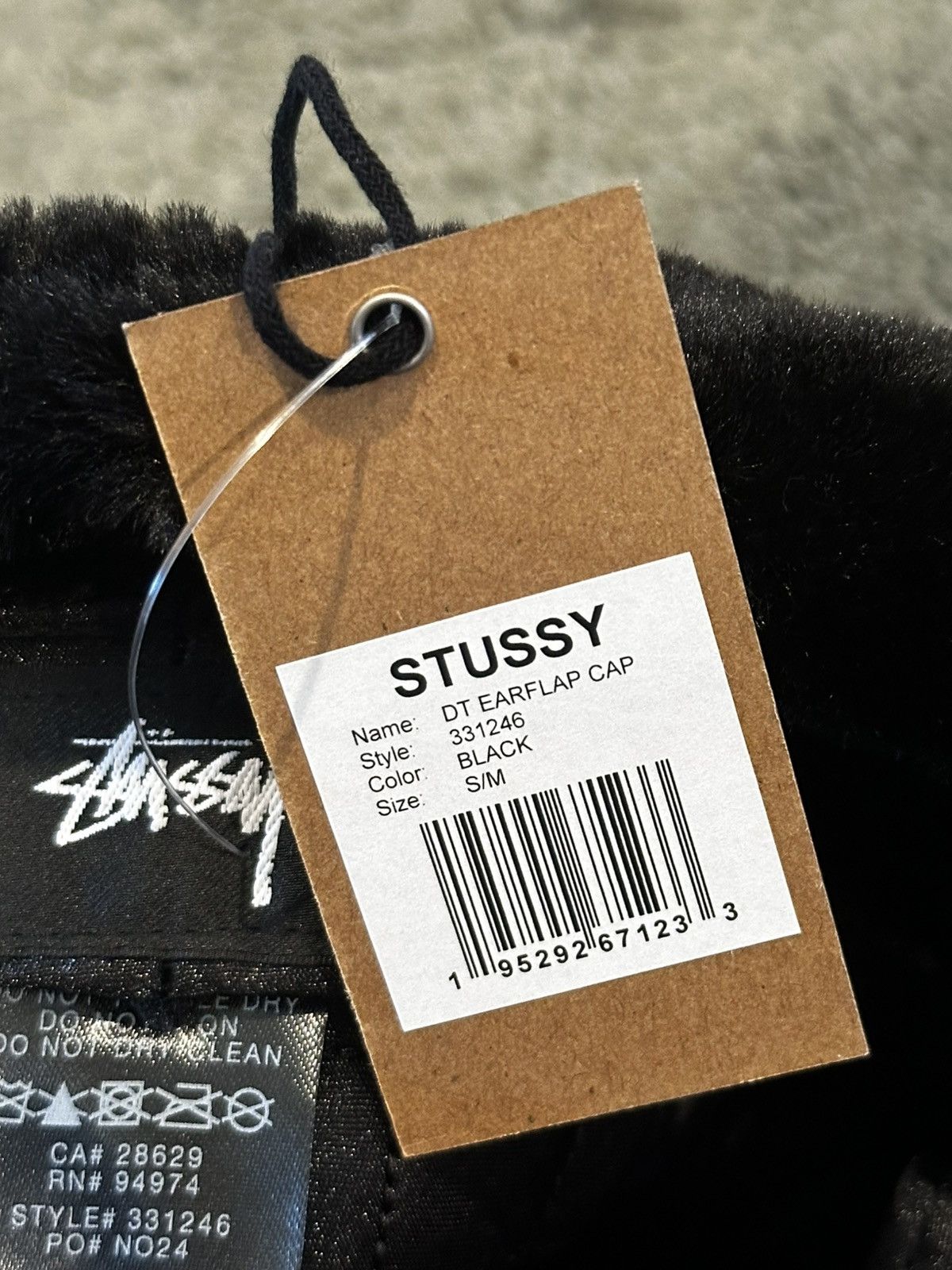 DENIM TEARS × Stussy Stussy x Denim Tears Elmer Earflap fur Hat Size ONE SIZE - 6 Thumbnail