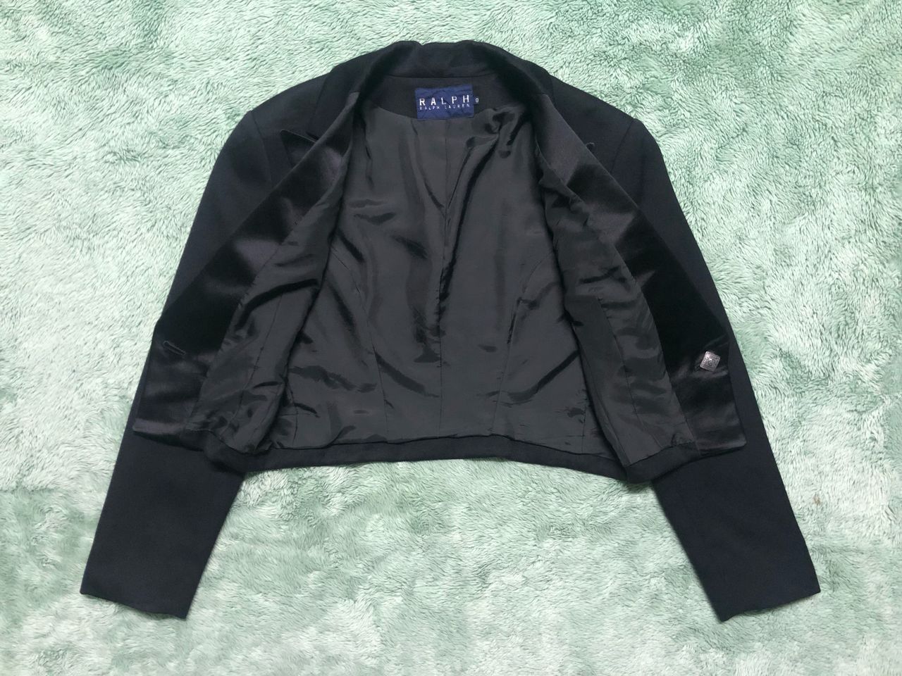 Polo Ralph Lauren VINTAGE RALPH LAUREN CROPPED BLAZER Size S / US 4 / IT 40 - 3 Thumbnail