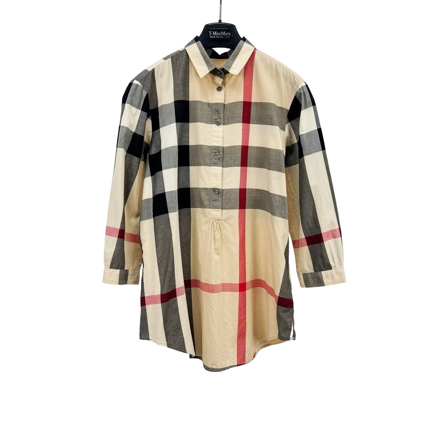 Burberry Burberry Brit Classic Check Cotton Shirt XS Size US XS / EU 42 / 0 - 1 Thumbnail