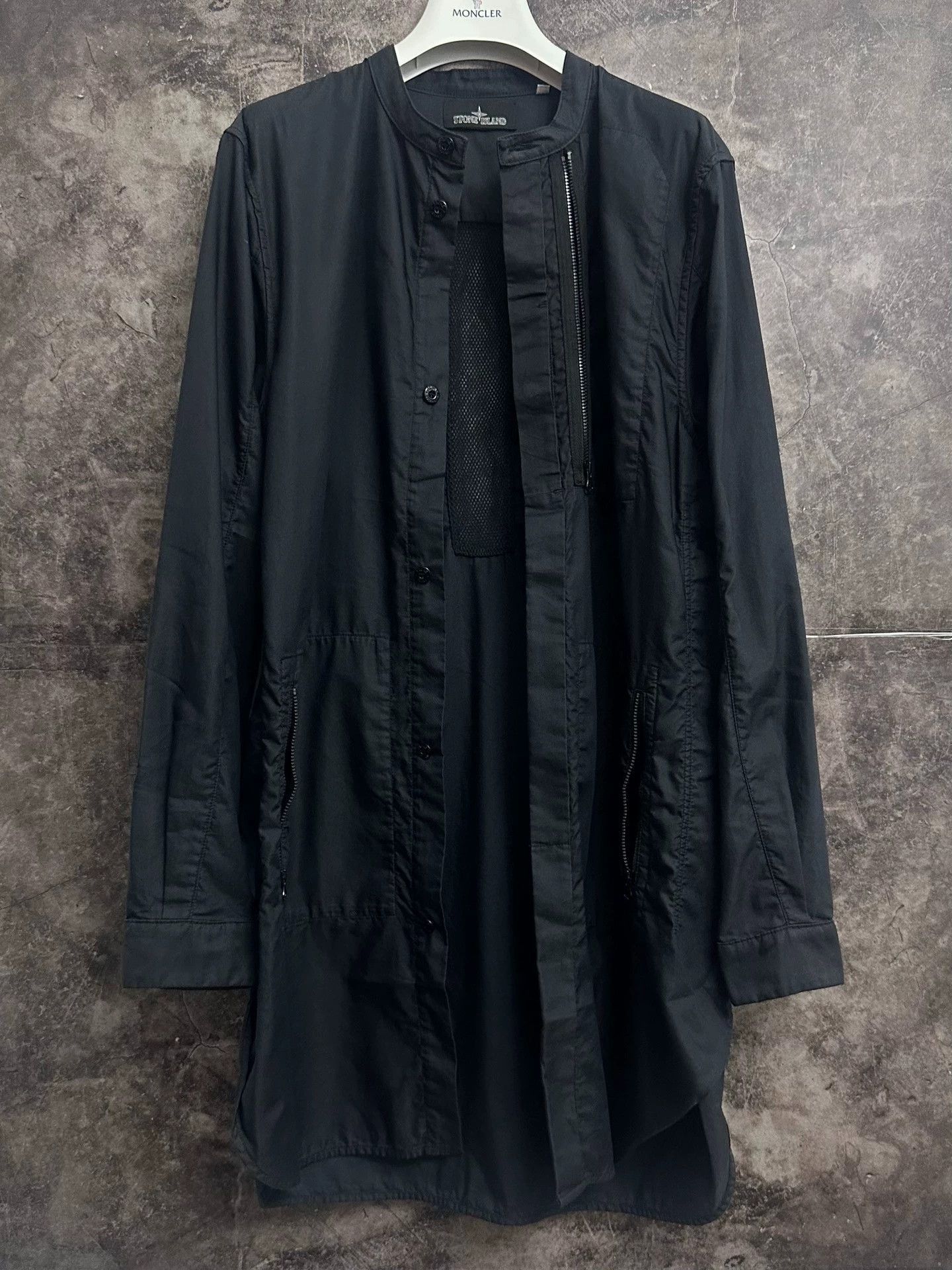 Stone Island Black Long Sleeve Light Jacket Size M Size US M / EU 48-50 / 2 - 1 Thumbnail