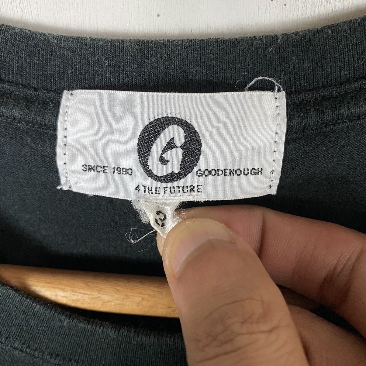 GOODENOUGH Vintage 00's GOODENOUGH SOUNDS GOOD Tee Hiroshi Fujiwara Size US M / EU 48-50 / 2 - 7 Thumbnail