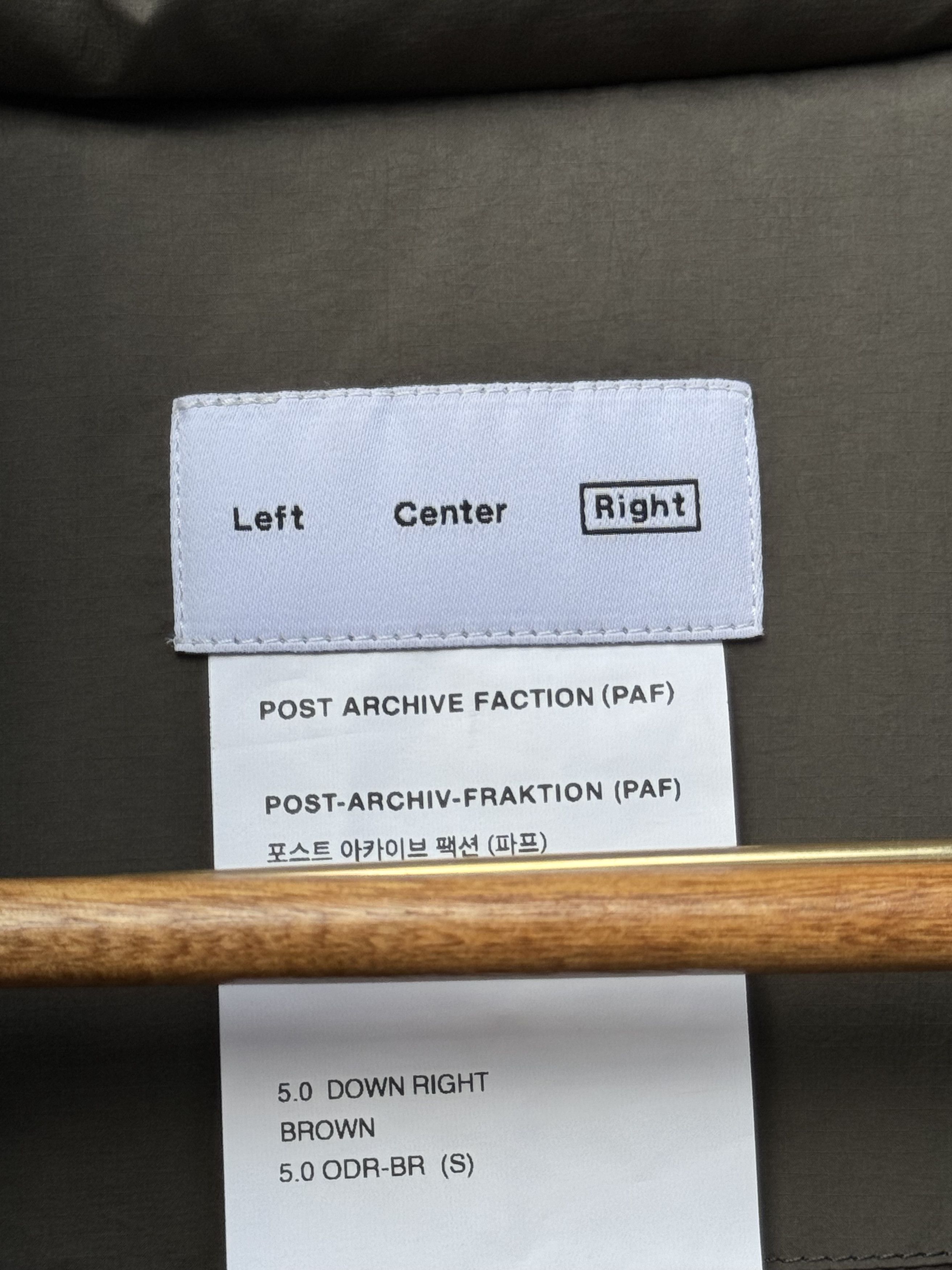 POST ARCHIVE FACTION (PAF) PAF 5.0 Down Right Size US S / EU 44-46 / 1 - 7 Thumbnail