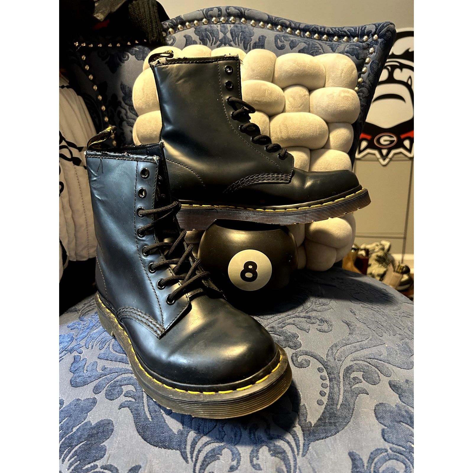Dr. Martens Dr Martens Pascal Navy Blue size 7/EU 38 Size US 7 / IT 37 - 1 Thumbnail