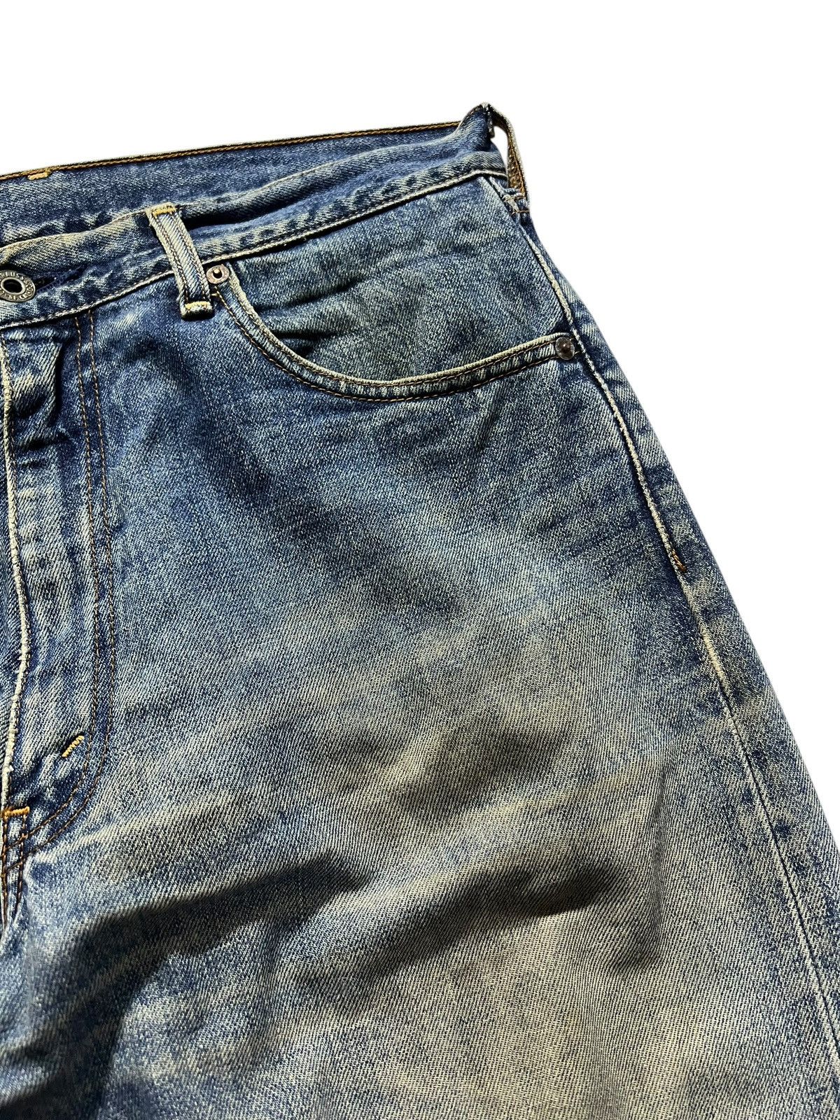 Levi's 💥90’s Baggy💥Vintage Levis 503 Distress Mud Wash Baggy Jeans Size US 33 - 9 Thumbnail