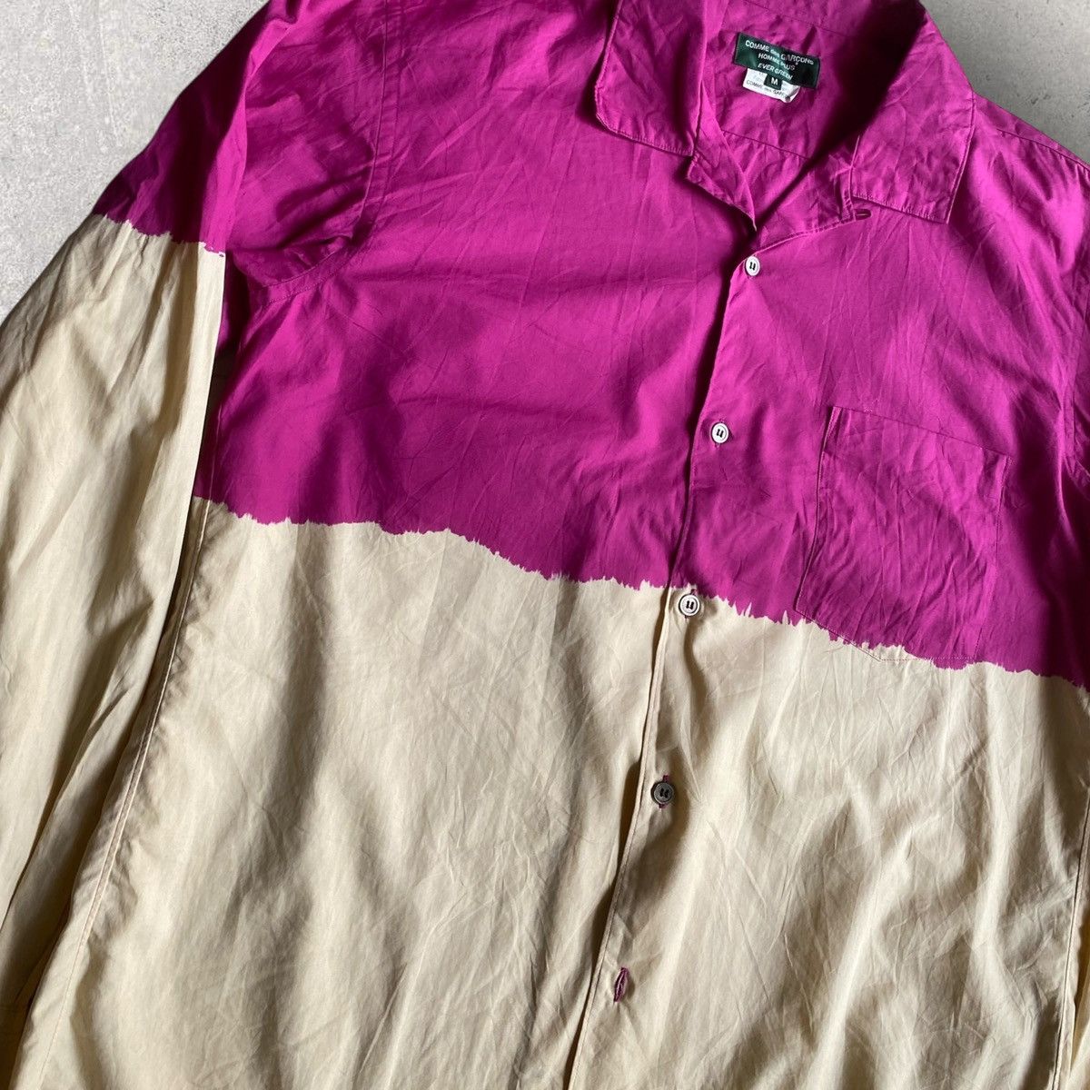 Comme des Garcons Homme Plus Fall08 Pink Bleach Shirt Size US M / EU 48-50 / 2 - 3 Thumbnail