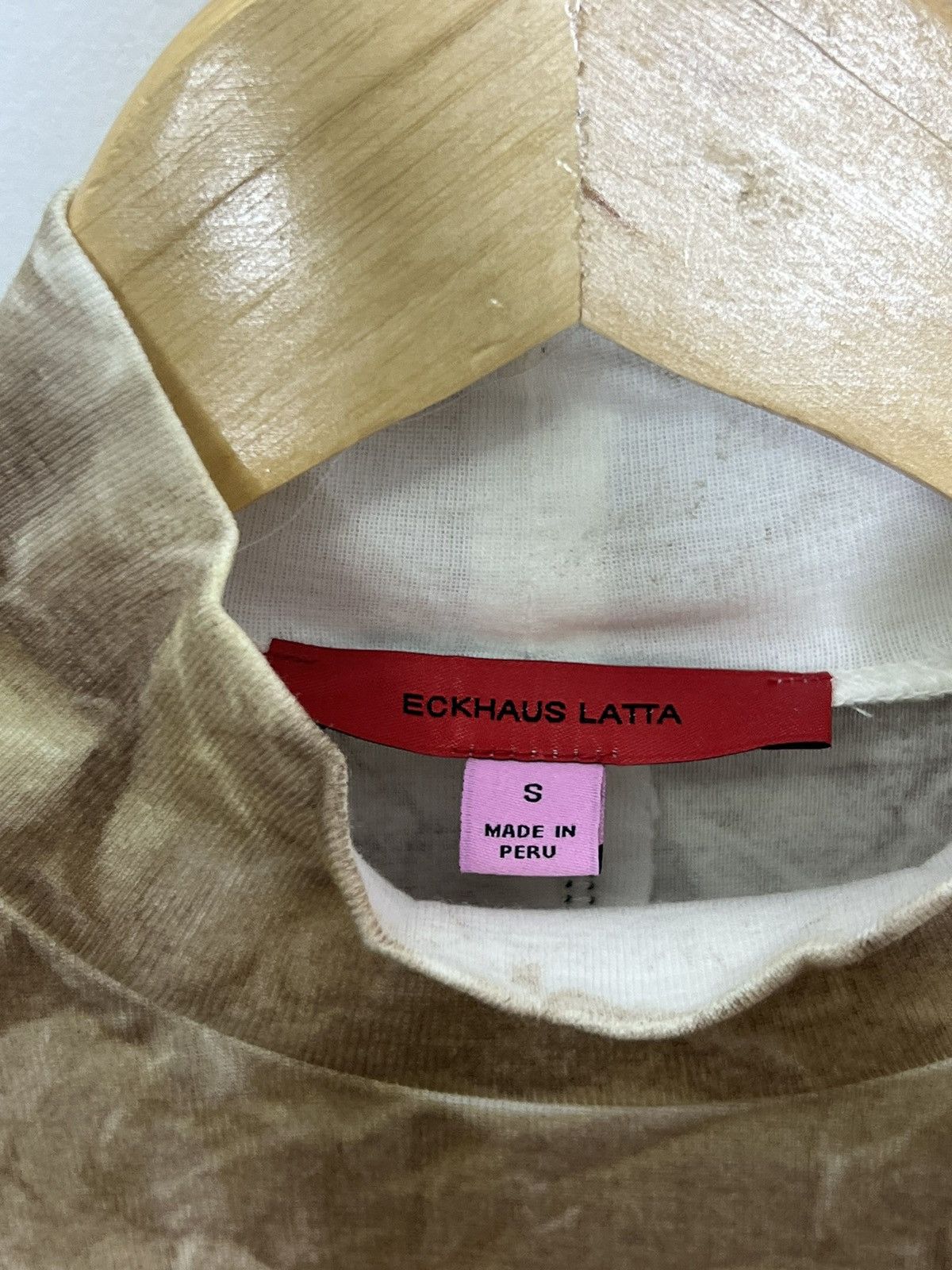 Eckhaus Latta ECKHAUS LATTA LAPPED BABY TURTLENECK DEEP EARTH Size S / US 4 / IT 40 - 5 Thumbnail