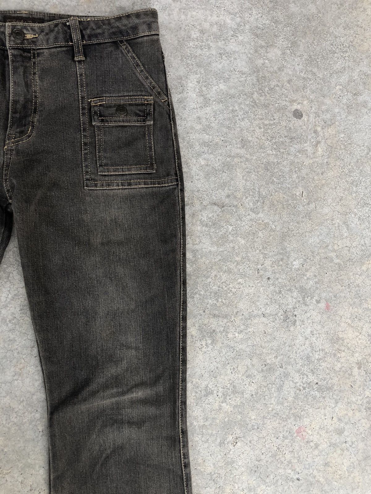 If Six Was Nine Japanese Back Rush Flared Jeans Distressed Size US 30 / EU 46 - 5 Thumbnail