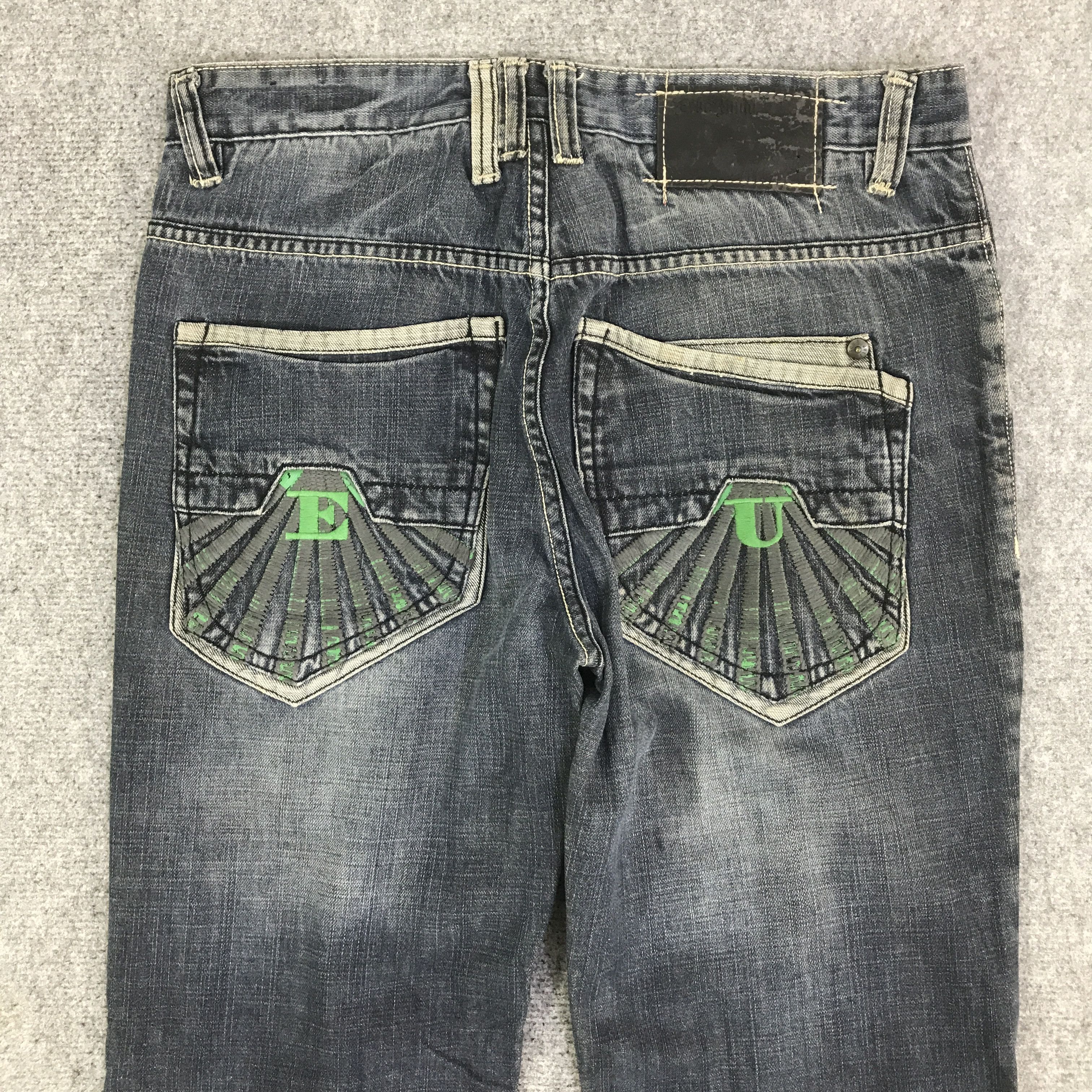 Ecko Unltd. BAGGY ECKO UNLTD DISTRESSED DENIM K118B18 Size US 32 / EU 48 - 5 Thumbnail
