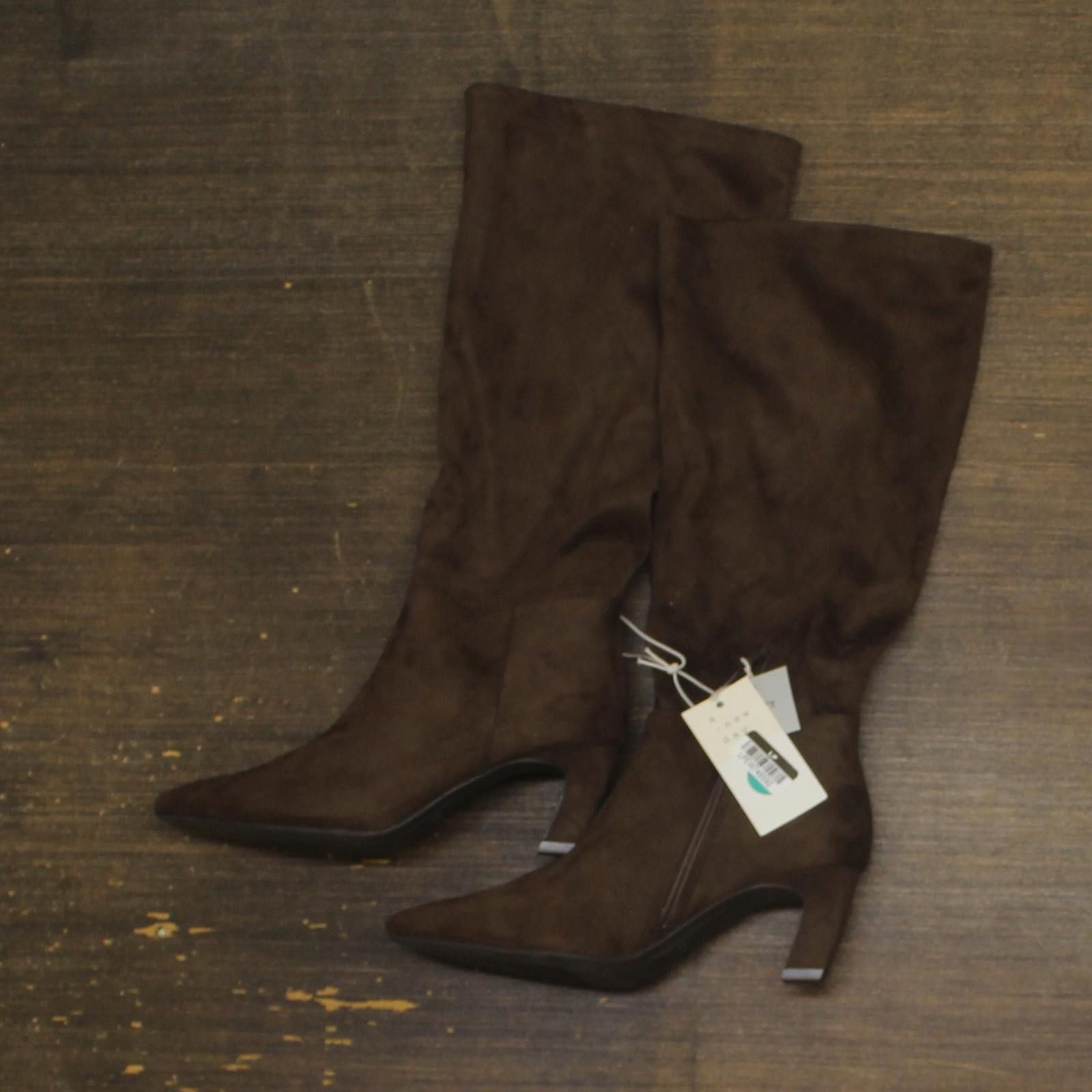 Other Nwt A New Day Raye Tall Dress Boots 88375202 Dark Brown 8m Size US 8 / IT 38 - 1 Thumbnail