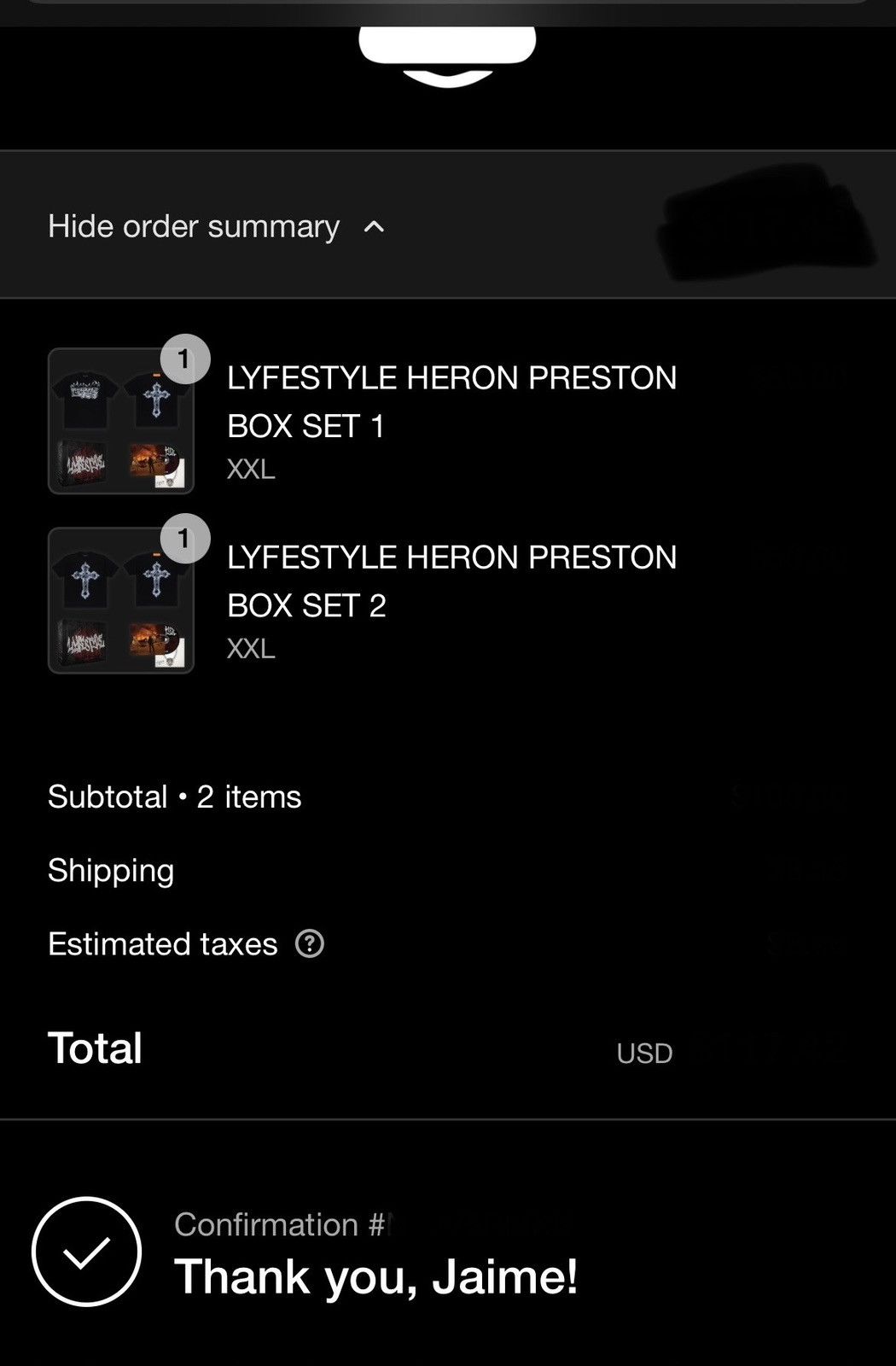 Heron Preston × Yeat Yeat x Heron Preston Lyfestyle Box Set 2 Size US XXL / EU 58 / 5 - 10 Thumbnail