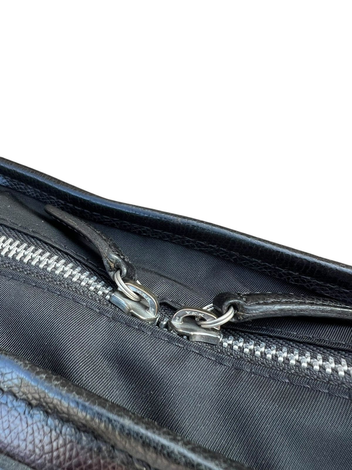 Felisi Vintage Felisi Italy Distressed Patina Leather Handle Bag Size ONE SIZE - 20 Thumbnail