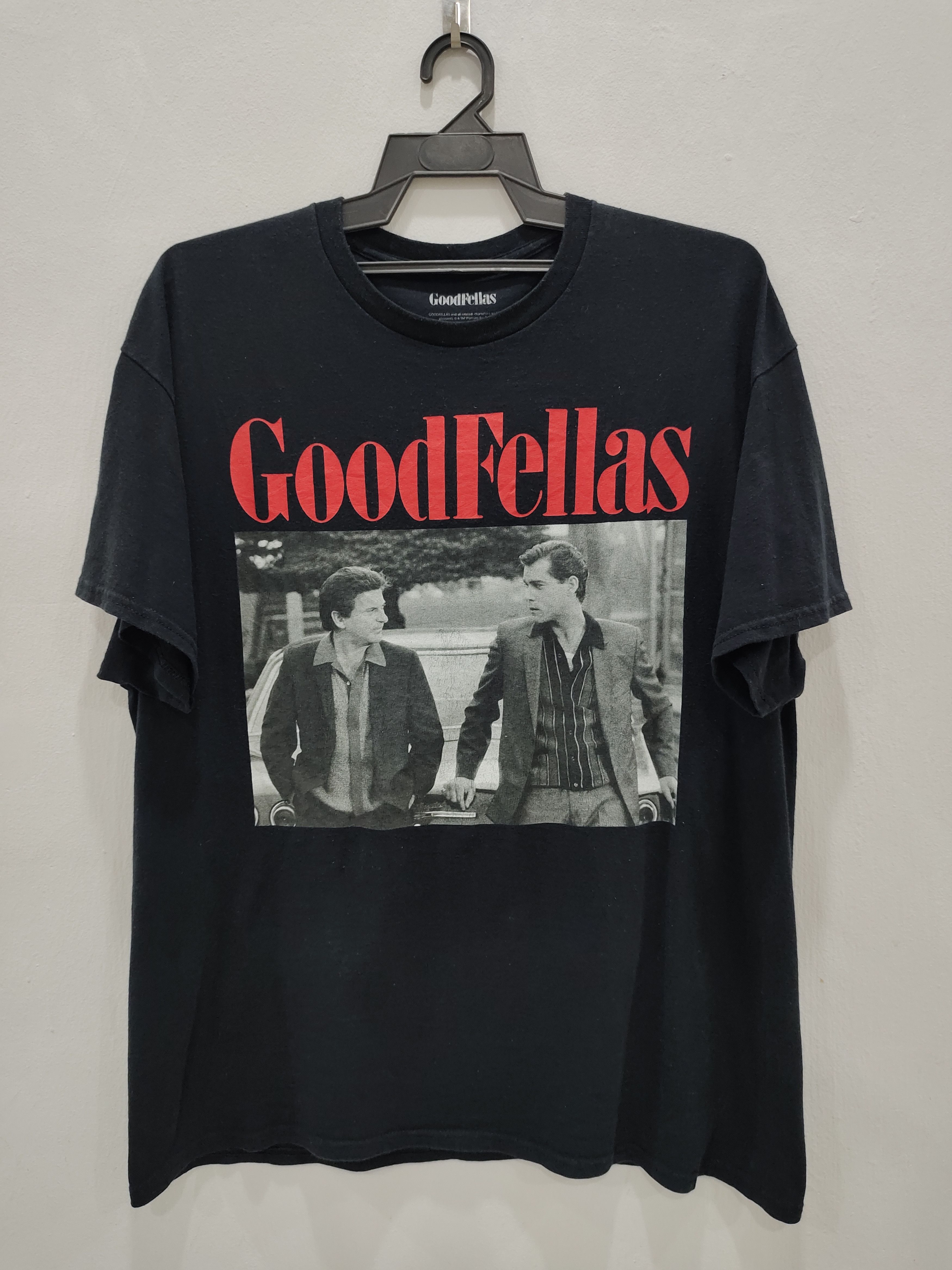 Vintage Good Fellas Movie Big Print Tees Size US XL / EU 56 / 4 - 1 Thumbnail