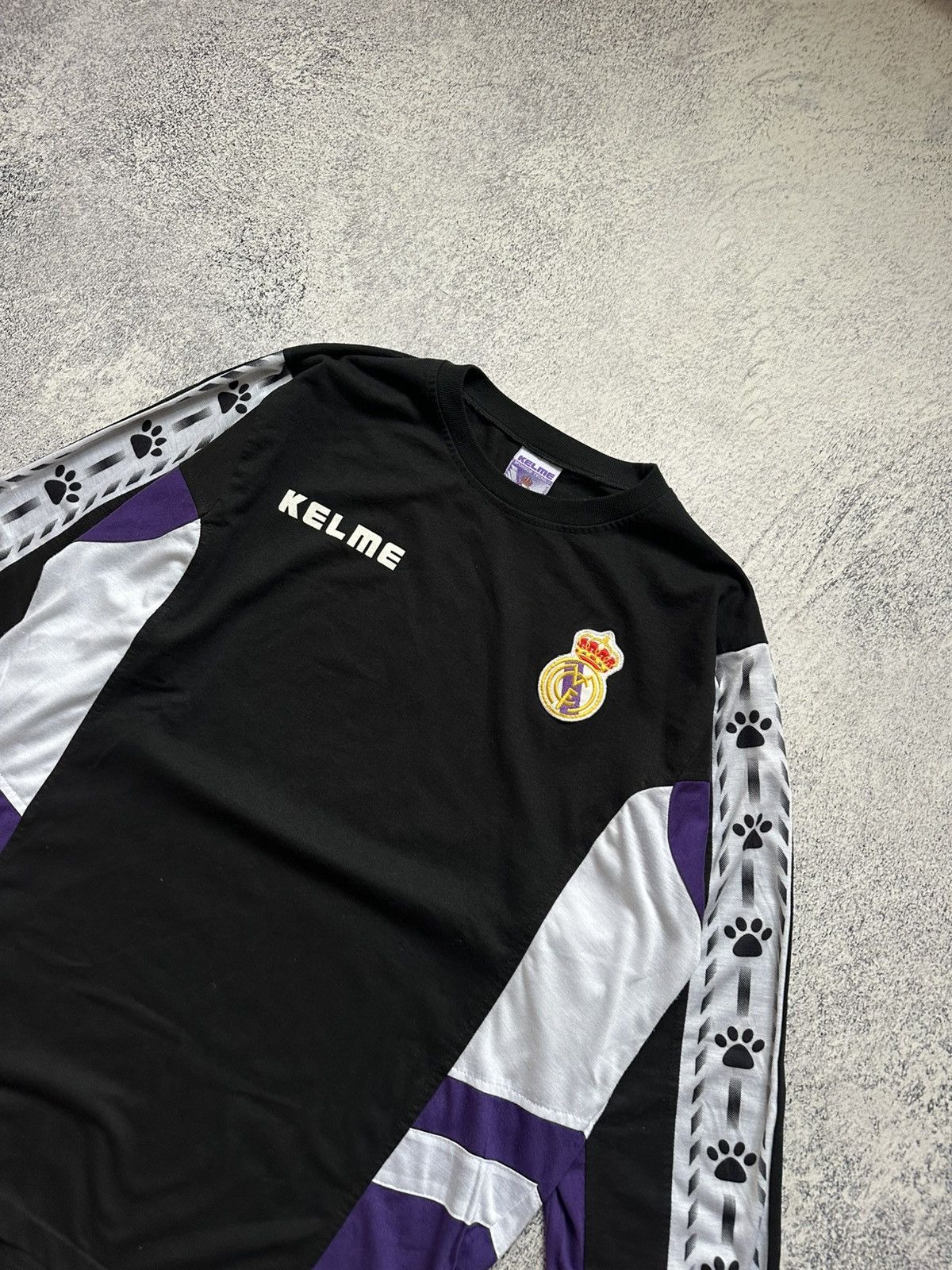 Other Kelme Real Madrid Mens SS Home Long Sleeve Shirt 1996/97 Size US XL / EU 56 / 4 - 3 Thumbnail