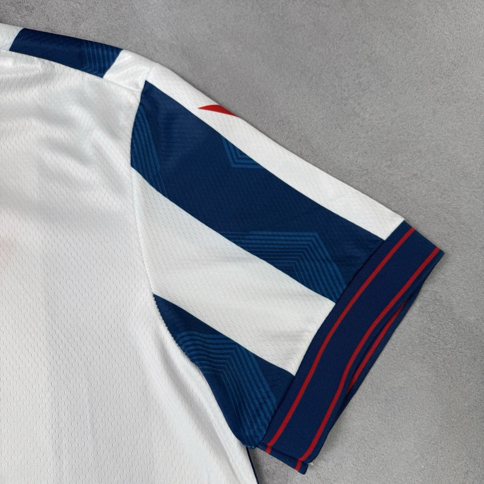 Macron West Bromwich Albion Home 2024 2025 Soccer Jersey Size L Size US L / EU 52-54 / 3 - 14 Thumbnail