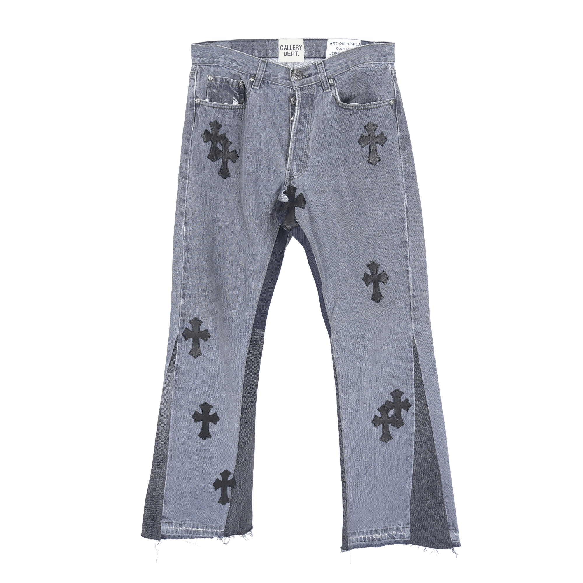 Chrome Hearts CHROME HEARTS X GALLERY DEPT CROSS PATCH LEVI'S DENIM Size US 30 / EU 46 - 1 Thumbnail