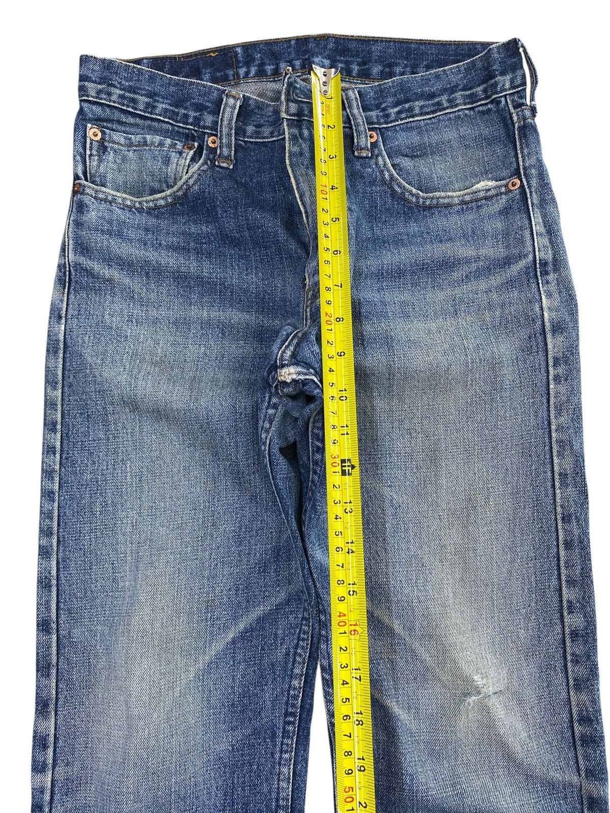 Levi's Levi’s Faded Wash Whiskers Style Straight Cut Jeans Size US 28 / EU 44 - 7 Thumbnail