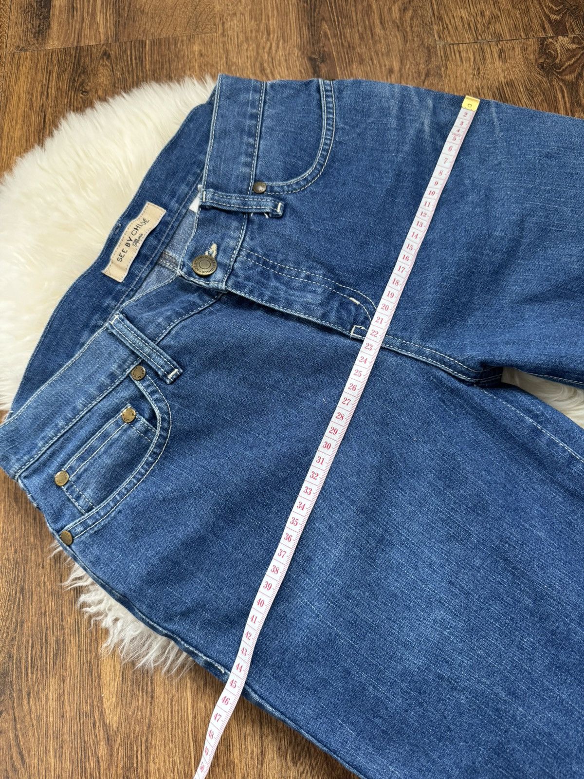 See by Chloe Vintage Jeans See by Chloe Size 27" / US 4 / IT 40 - 13 Thumbnail