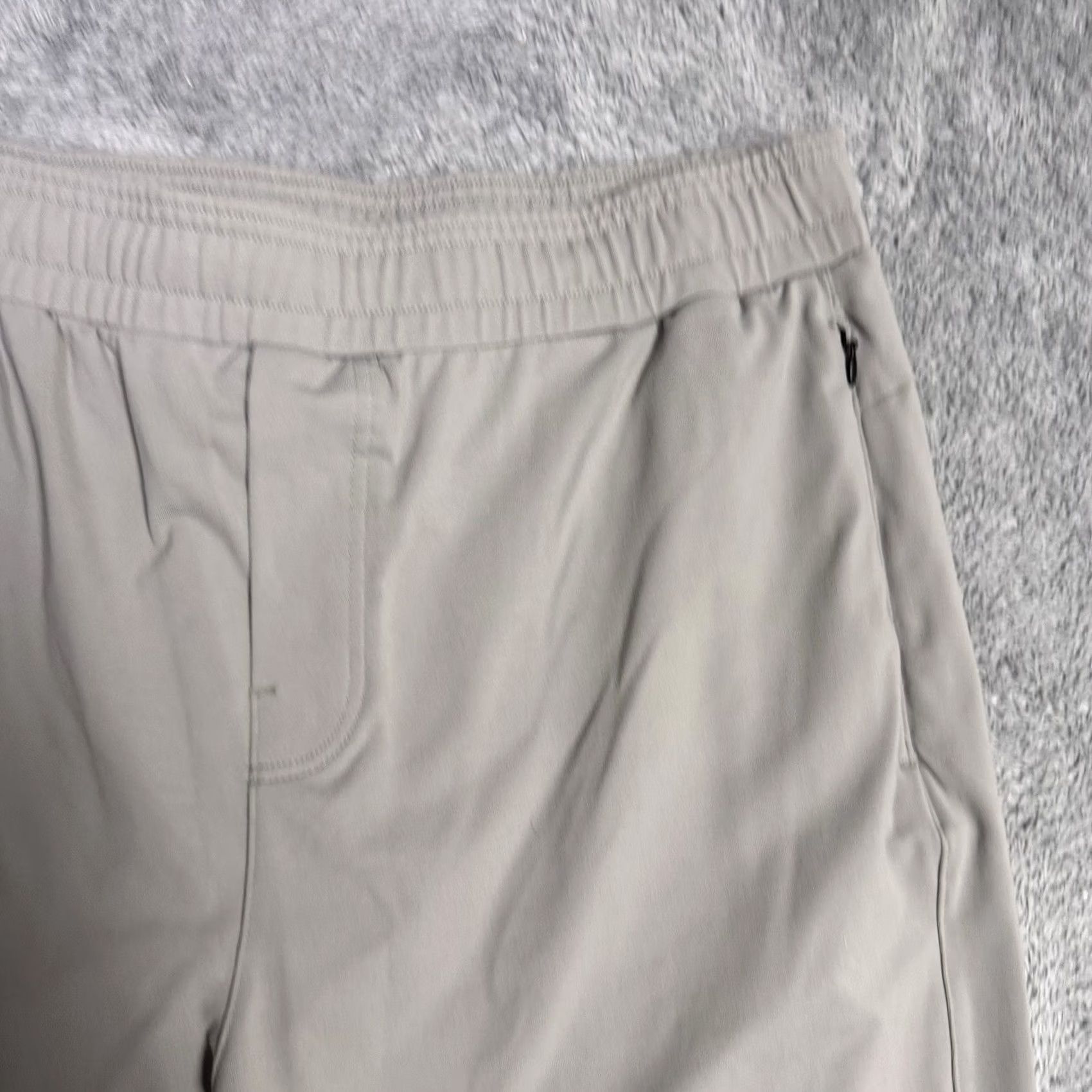 Vintage Public Rec Daymaker Pants Men 38x32 Gray Joggers Casual Workwear Knit Stretch Pockets Drawstring Size US 38 / EU 54 - 4 Thumbnail