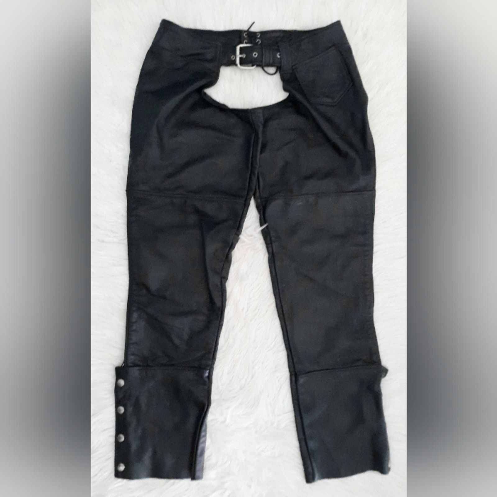 Other NWT VTG Universal Riders Leather Chaps Size 30" / US 8 / IT 44 - 2 Thumbnail