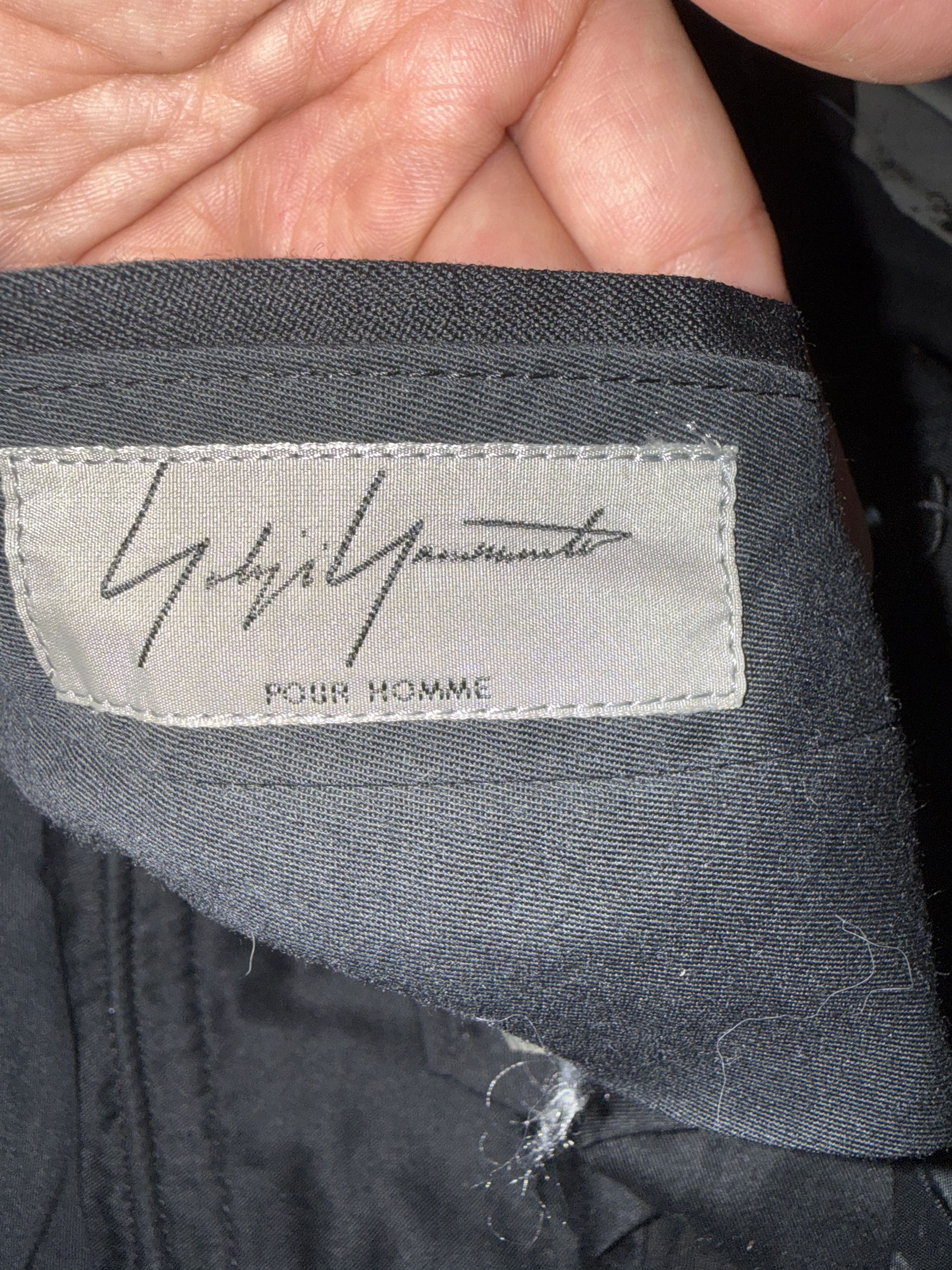 Yohji Yamamoto Yohji Yamamoto Pour Homme 18SS Skull & Rose Size US 31 - 12 Thumbnail
