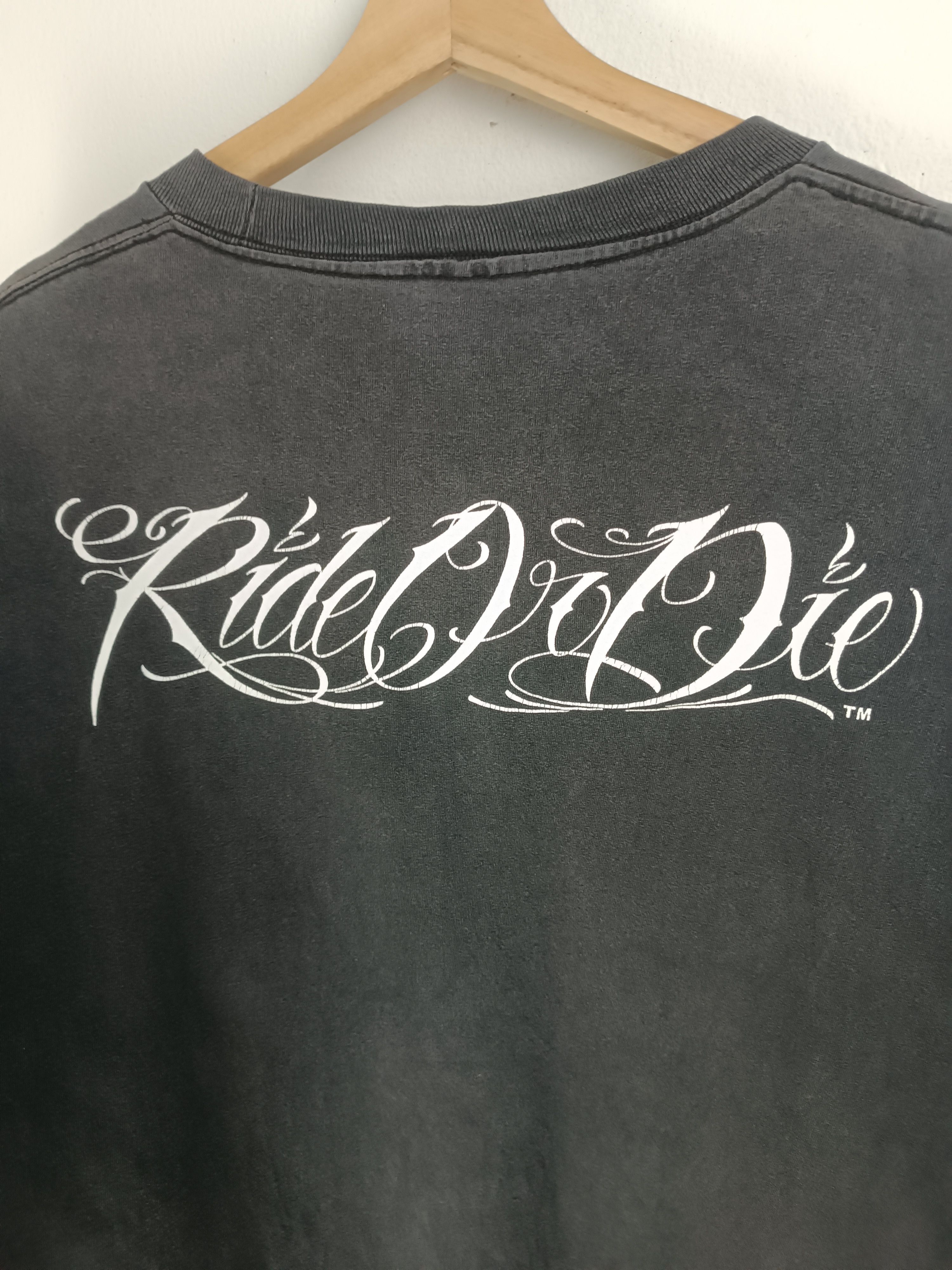 Other VINTAGE Y2K RIDE OR DIE SEXY SKULL FADED IFSIXWASNINE LGB Size US XXL / EU 58 / 5 - 13 Thumbnail