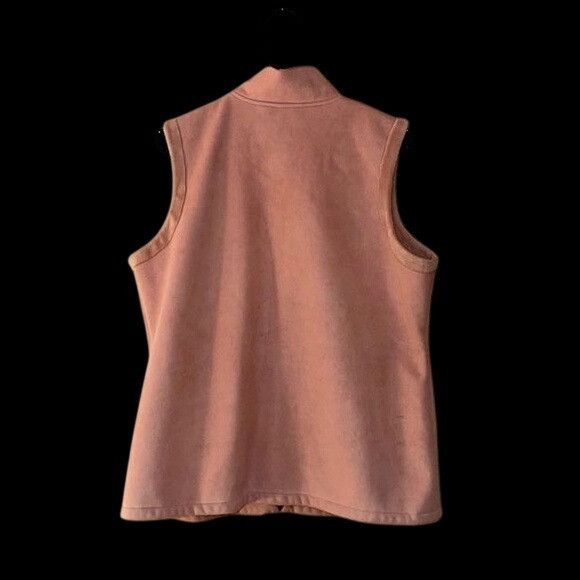 Orvis Orvis Womens Pink Fleece Vest Full-Zip Sleeveless - Size Med Size M / US 6-8 / IT 42-44 - 2 Thumbnail