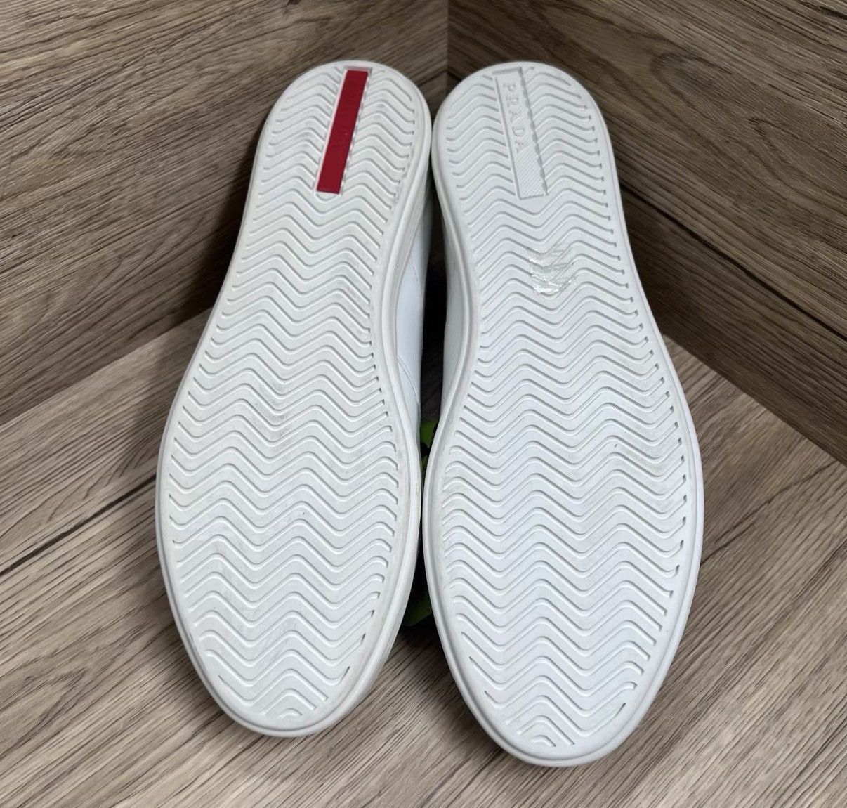 Prada Prada White Sneakers J41 Size US 8 / EU 41 - 5 Thumbnail