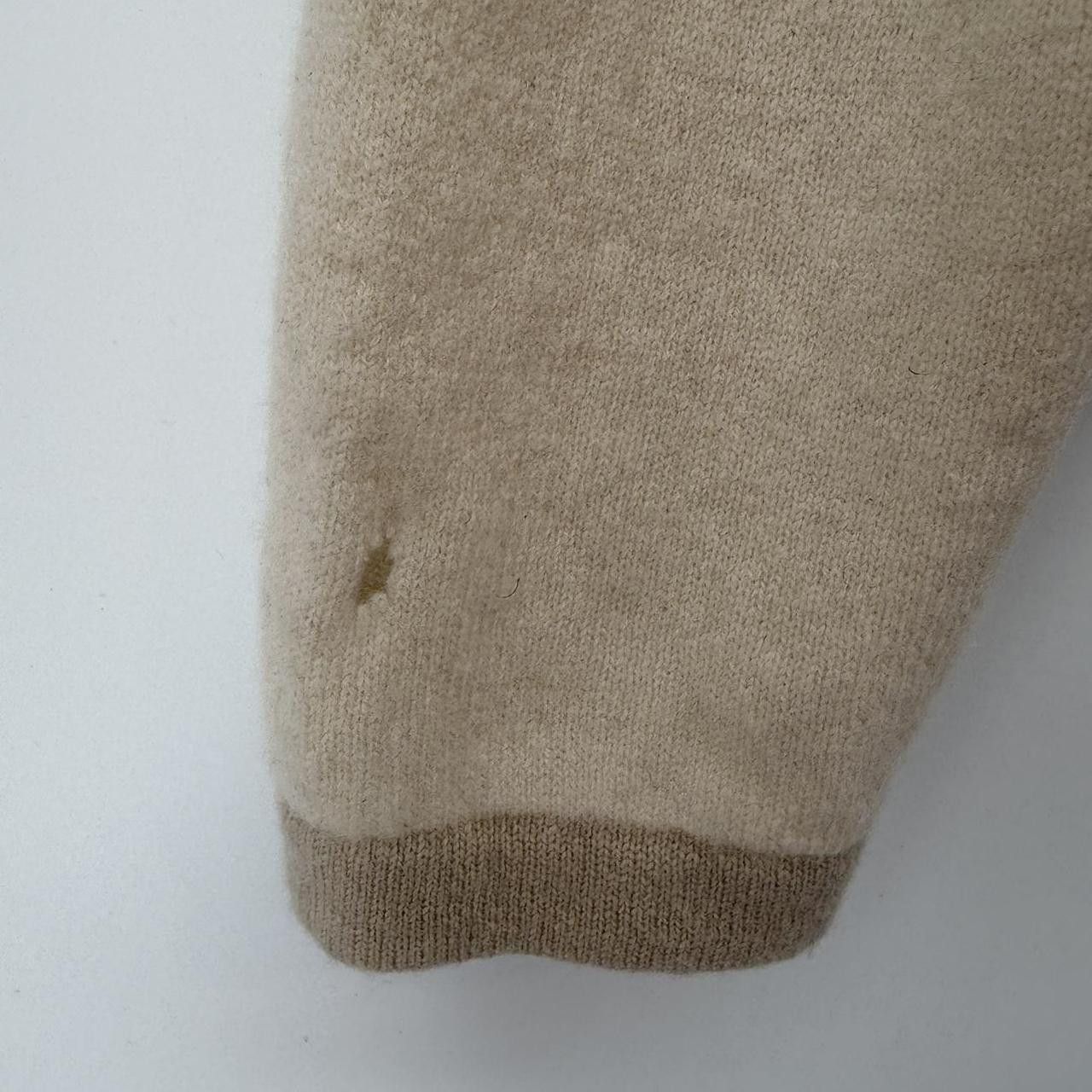 The Unbranded Brand Wendy b. Cashmere Women’s 100% Cashmere Sweater XL Beige Size XL / US 12-14 / IT 48-50 - 6 Thumbnail