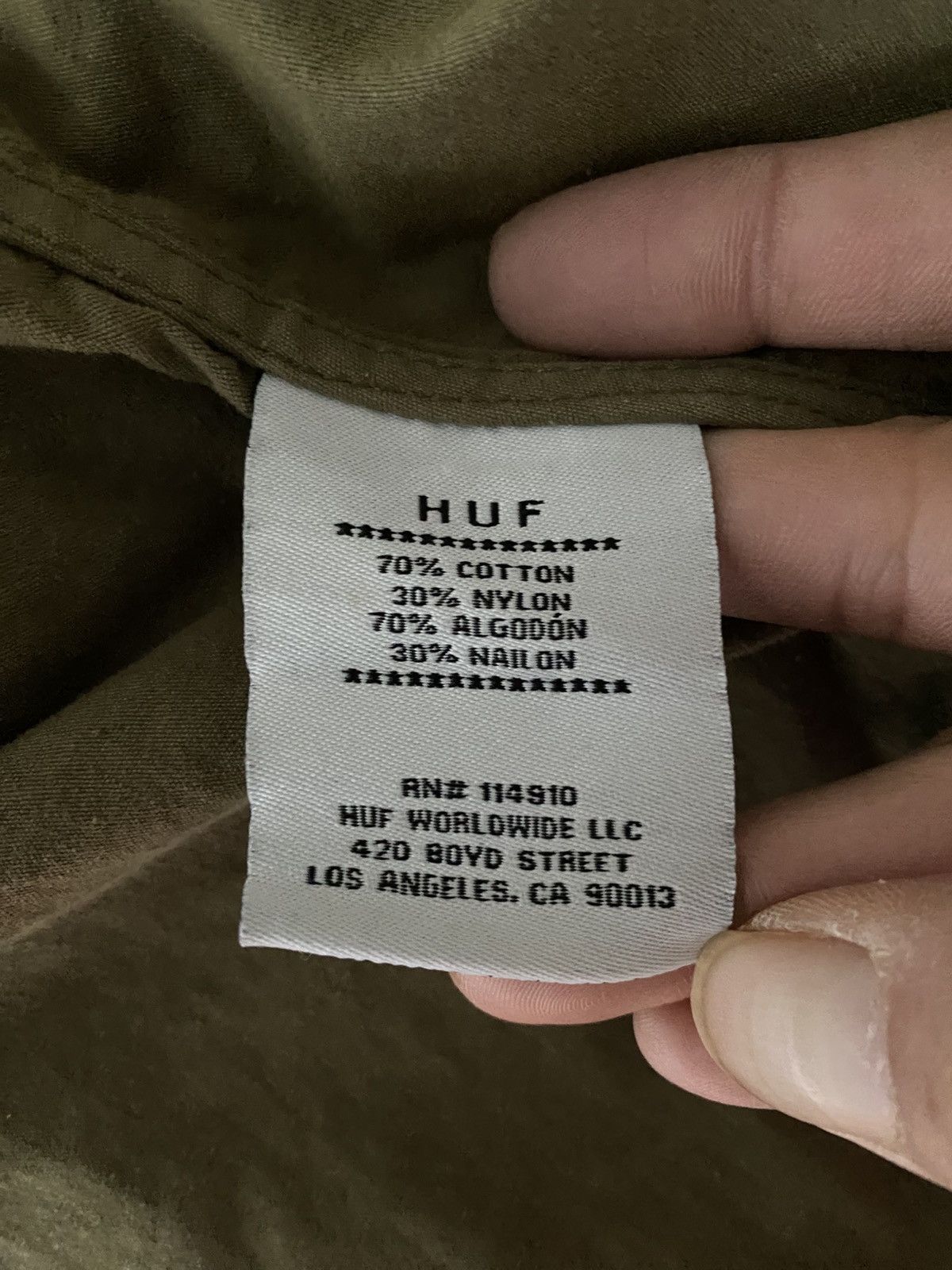Huf HUF “mmh feels so good” fishtail parka Size US L / EU 52-54 / 3 - 8 Thumbnail