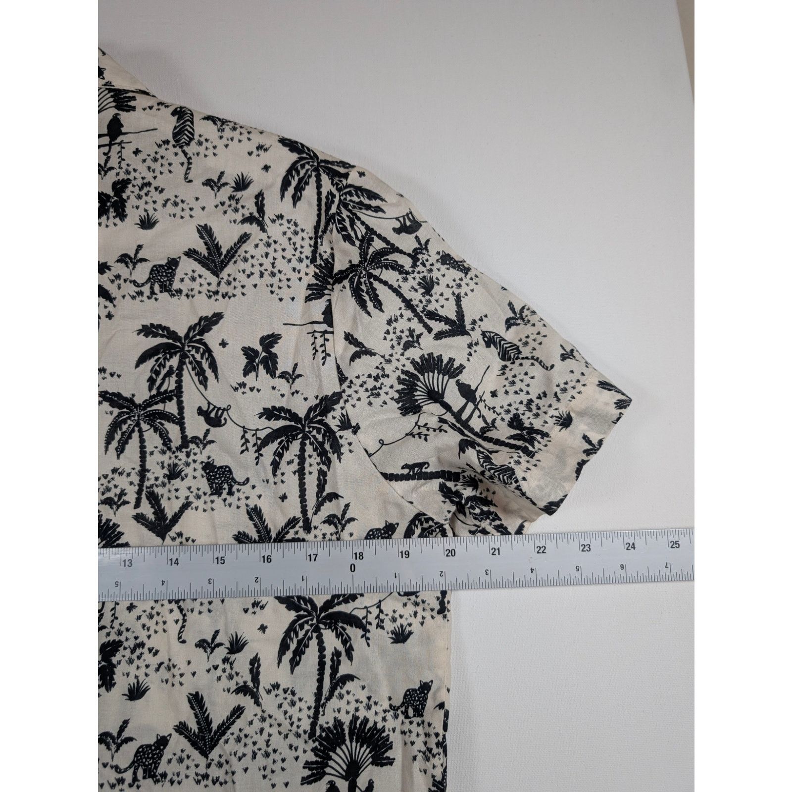 Le Superbe Le Superbe Palm Print Fringe Button Up Shirt Womens Size 4 Size S / US 4 / IT 40 - 7 Thumbnail